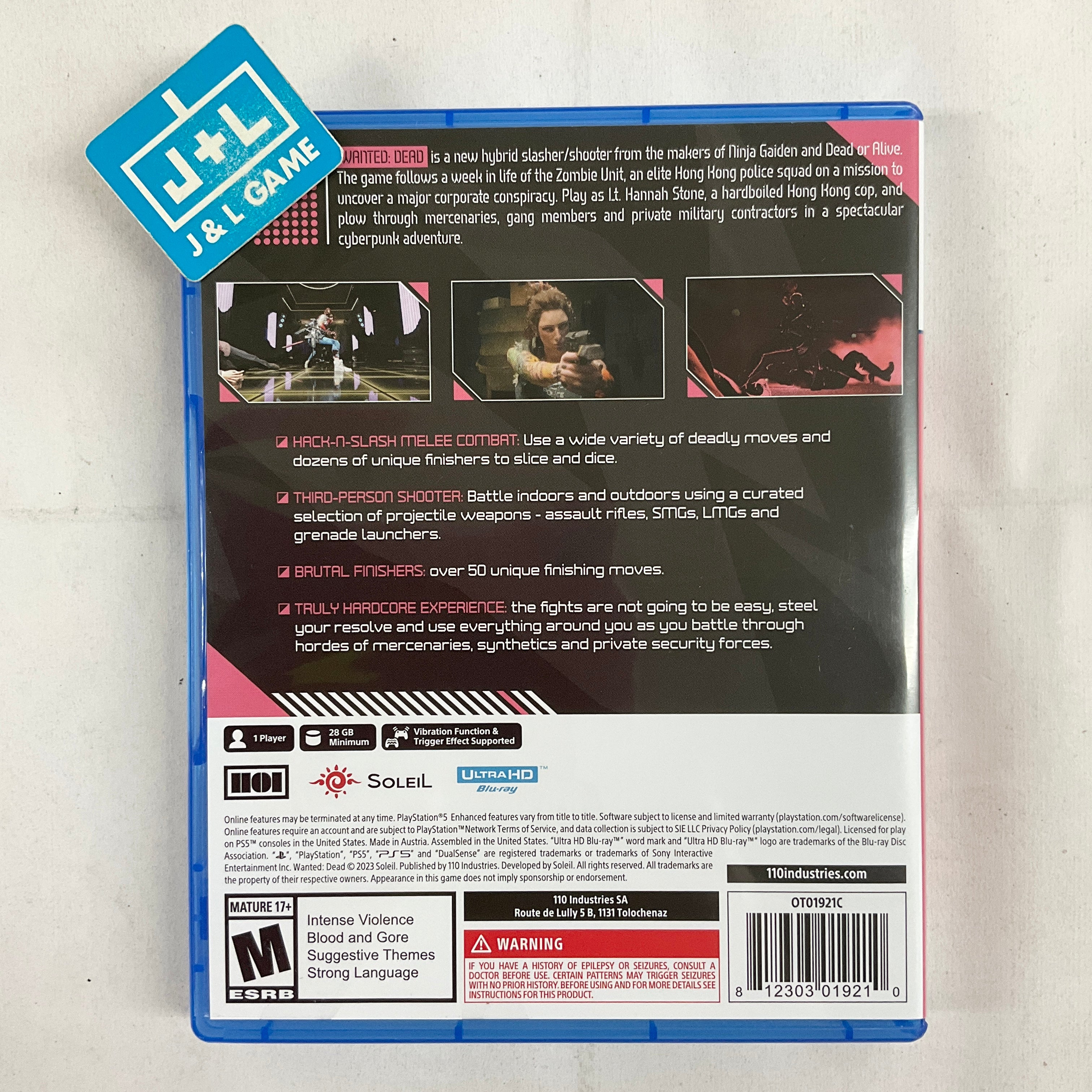 Wanted: Dead - (PS5) PlayStation 5 [Pre-Owned] | J&L Game
