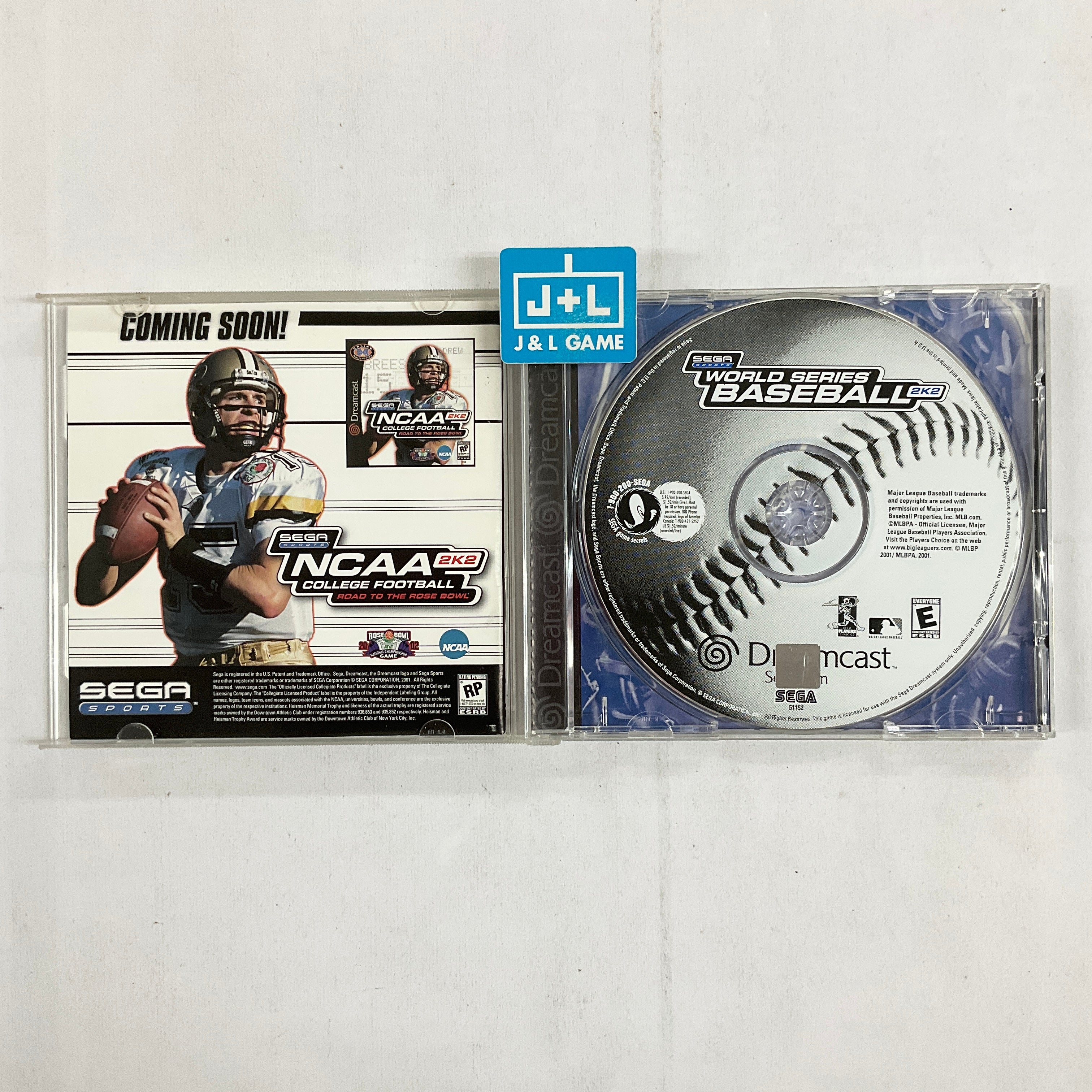 World Series Baseball 2K2 - (DC) Dreamcast [Pre-Owned] Video Games Sega   