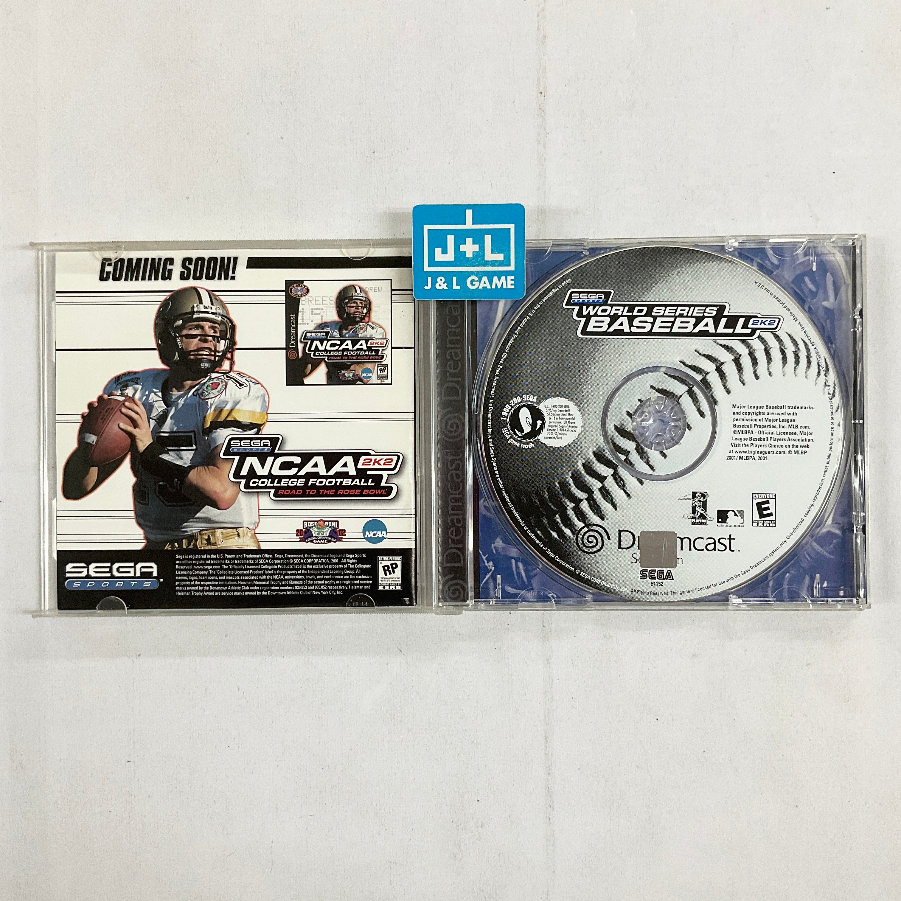 World Series Baseball 2K2 - (DC) Dreamcast [Pre-Owned] Video Games Sega   