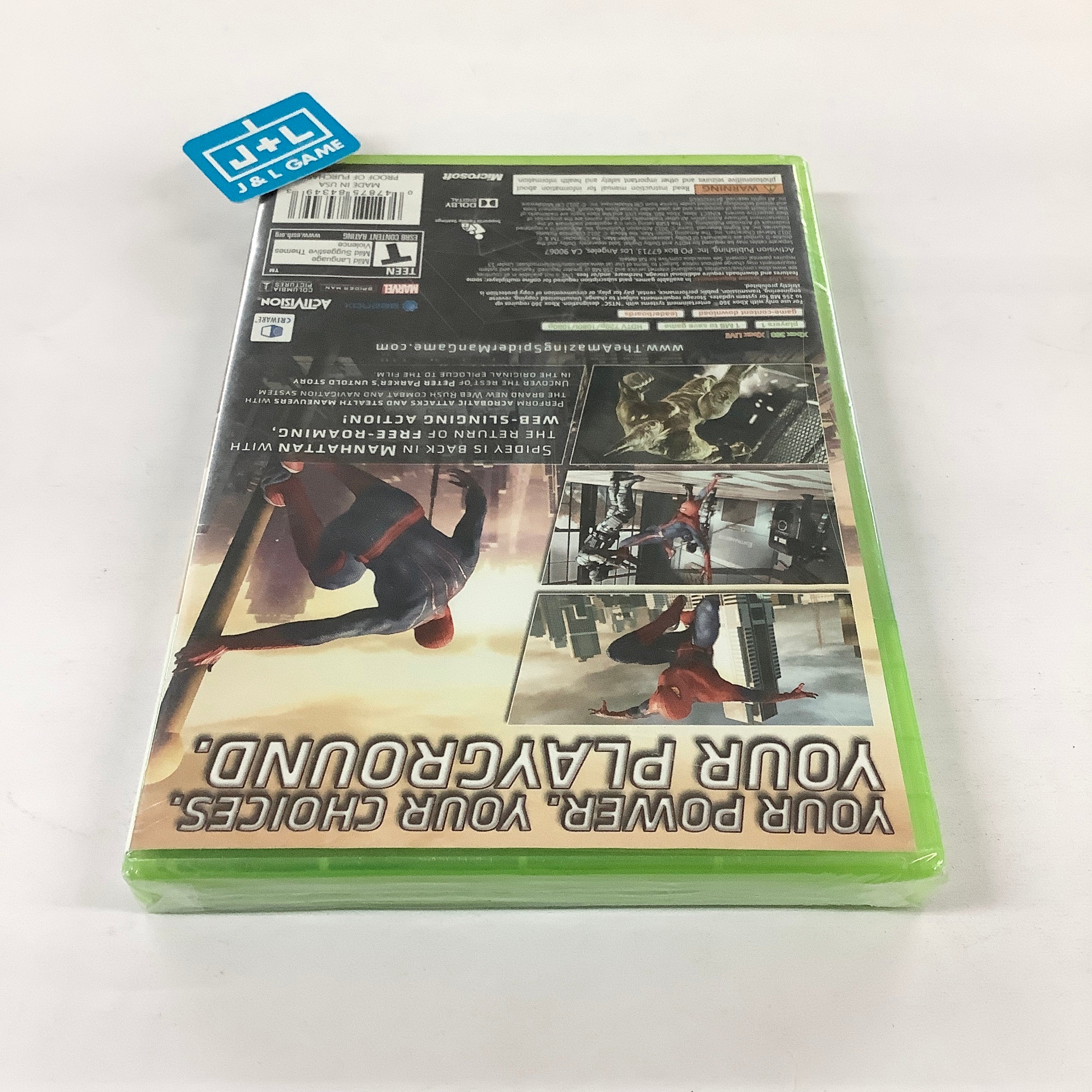 動作確認済み【XBOX360】スパイダーマン3/エックスボックス360