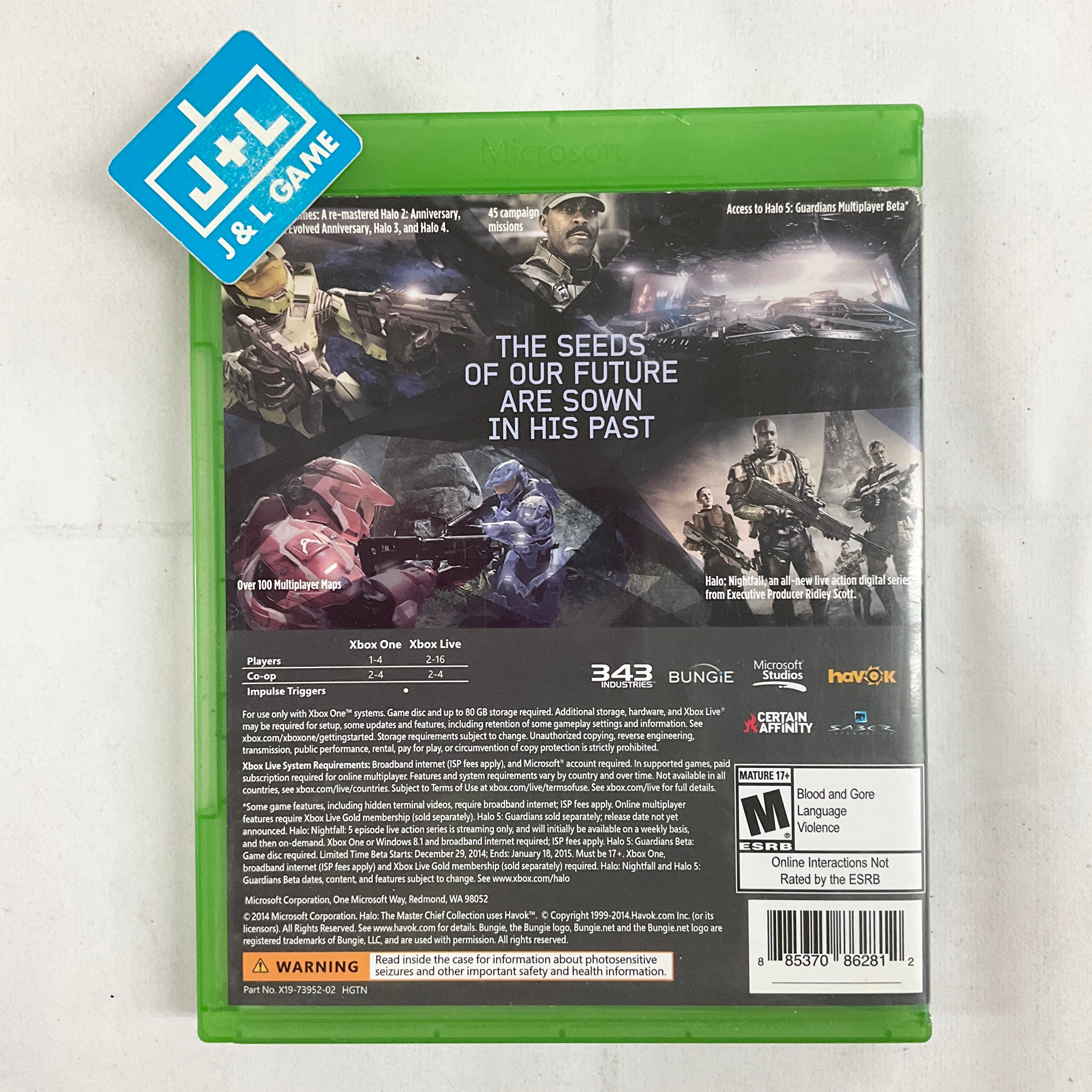 Halo: The Master Chief Collection - (XB1) Xbox One [Pre-Owned] Video Games Microsoft Game Studios   