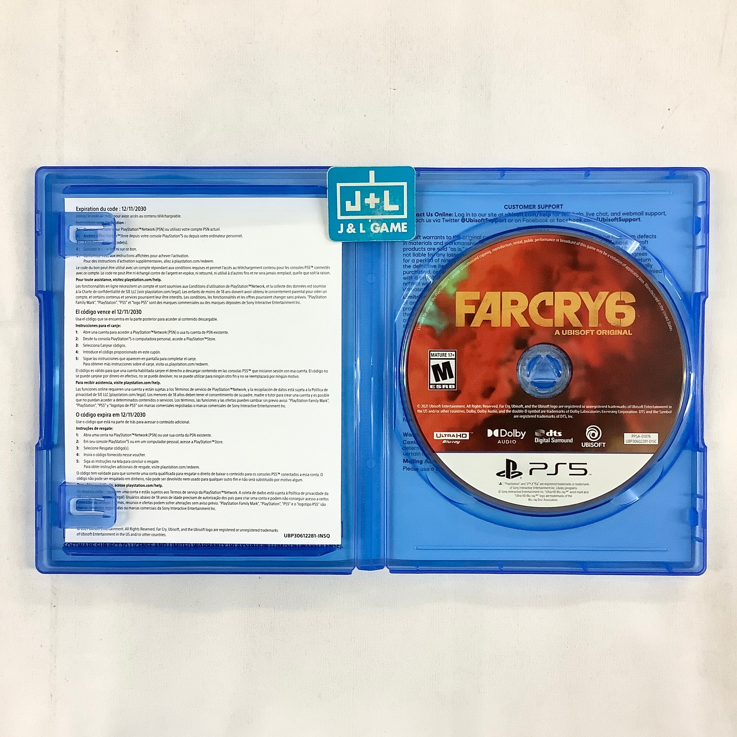 Far Cry 6 - (PS5) PlayStation 5 [UNBOXING] Video Games Ubisoft   