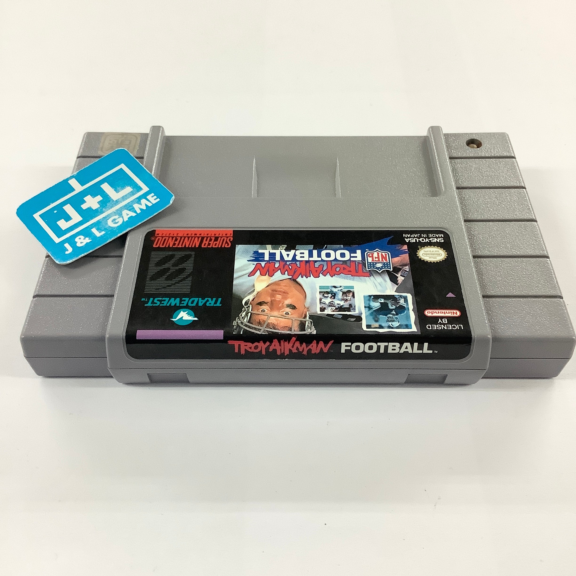 Troy Aikman NFL Football - (SNES) Super Nintendo [Pre-Owned] Video Games Tradewest   