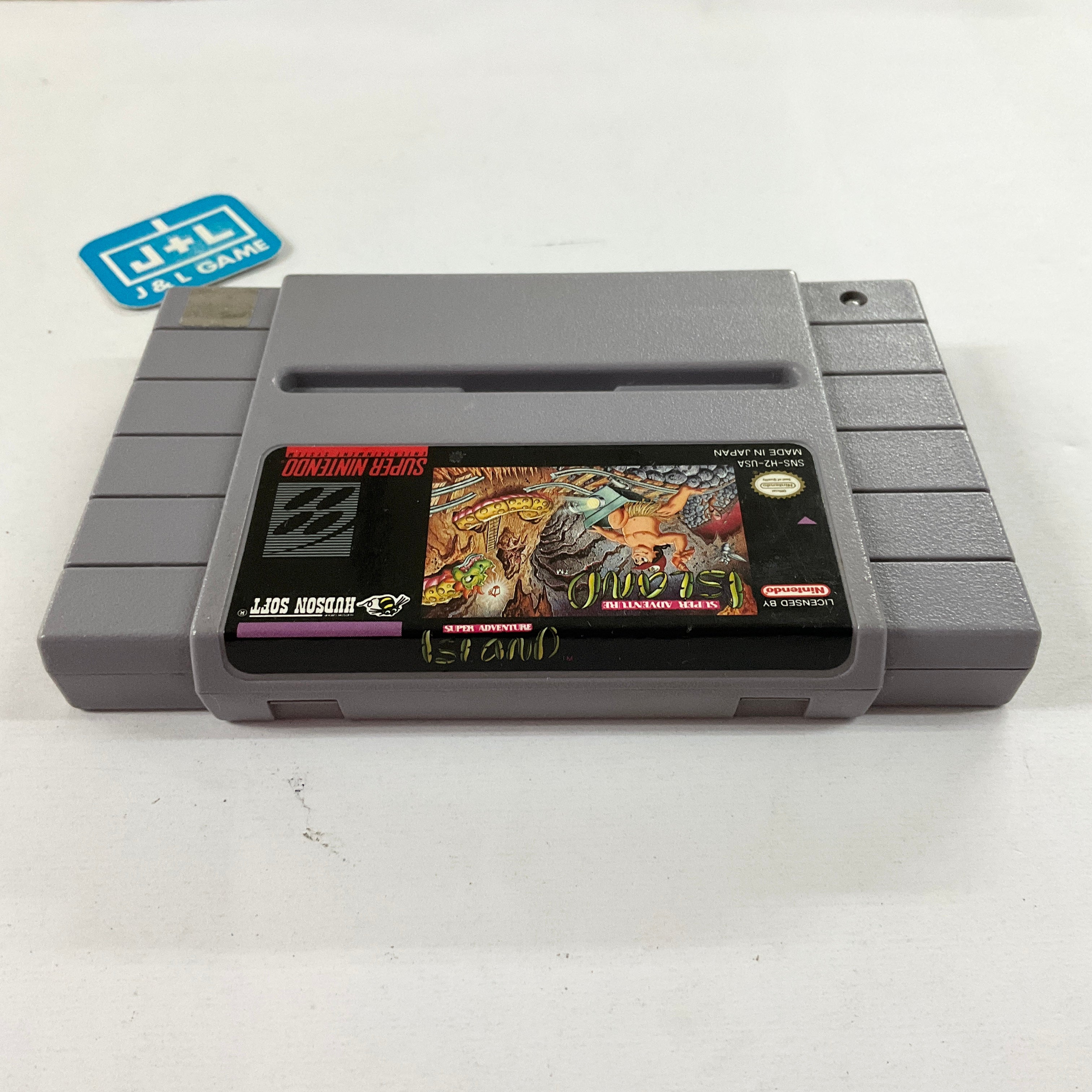 Super Adventure Island - (SNES) Super Nintendo [Pre-Owned] Video Games Hudson   