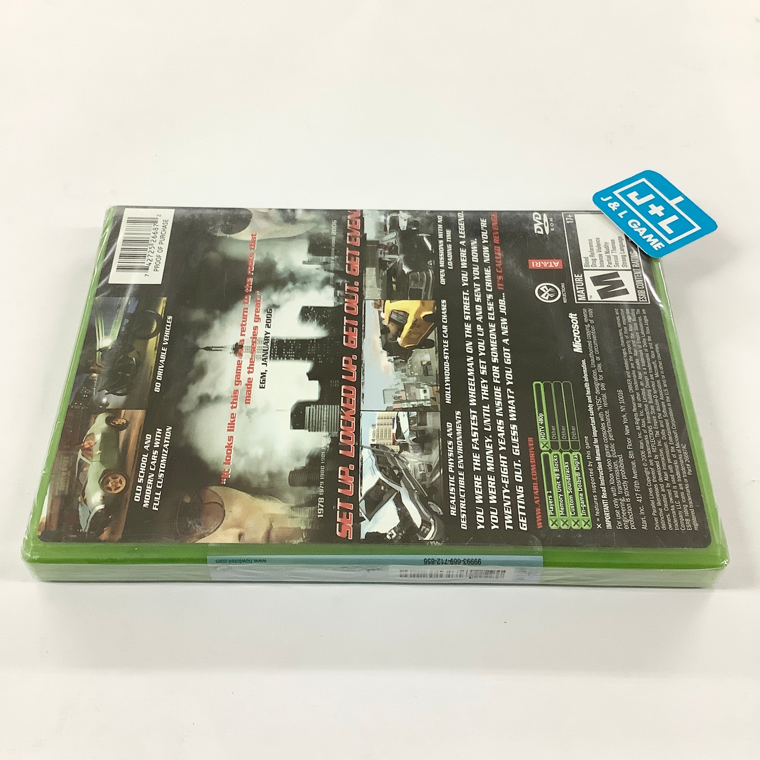 Driver: Parallel Lines - (XB) Xbox | J&L Game