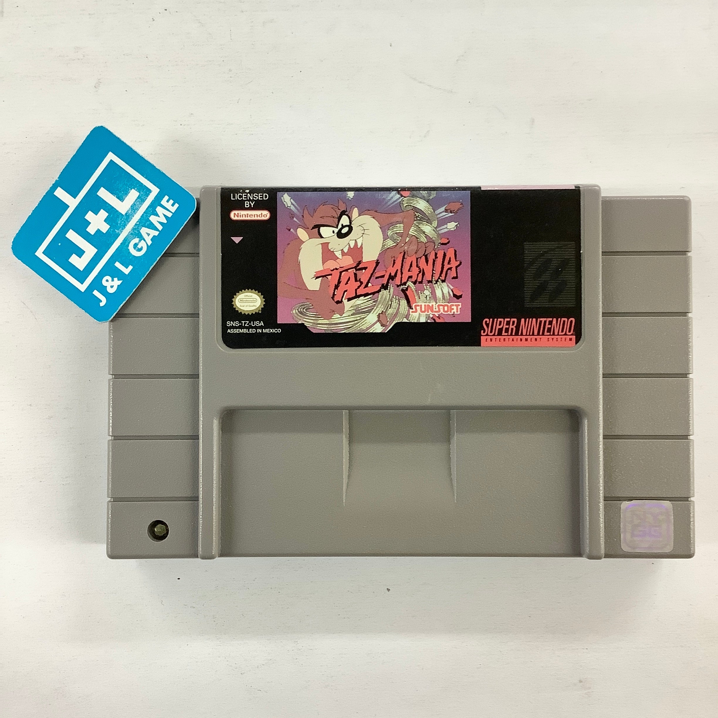 Taz-Mania - (SNES) Super Nintendo [Pre-Owned] Video Games SunSoft   