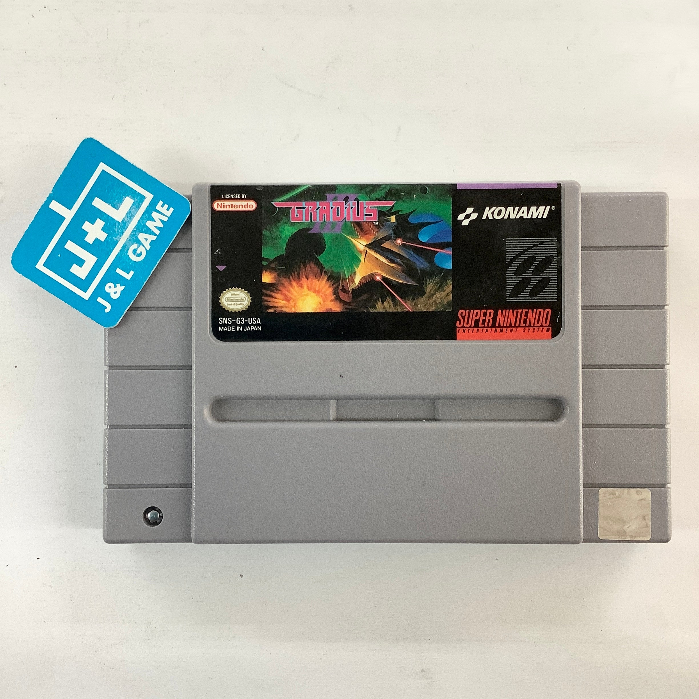 Gradius III - (SNES) Super Nintendo [Pre-Owned] Video Games Konami   