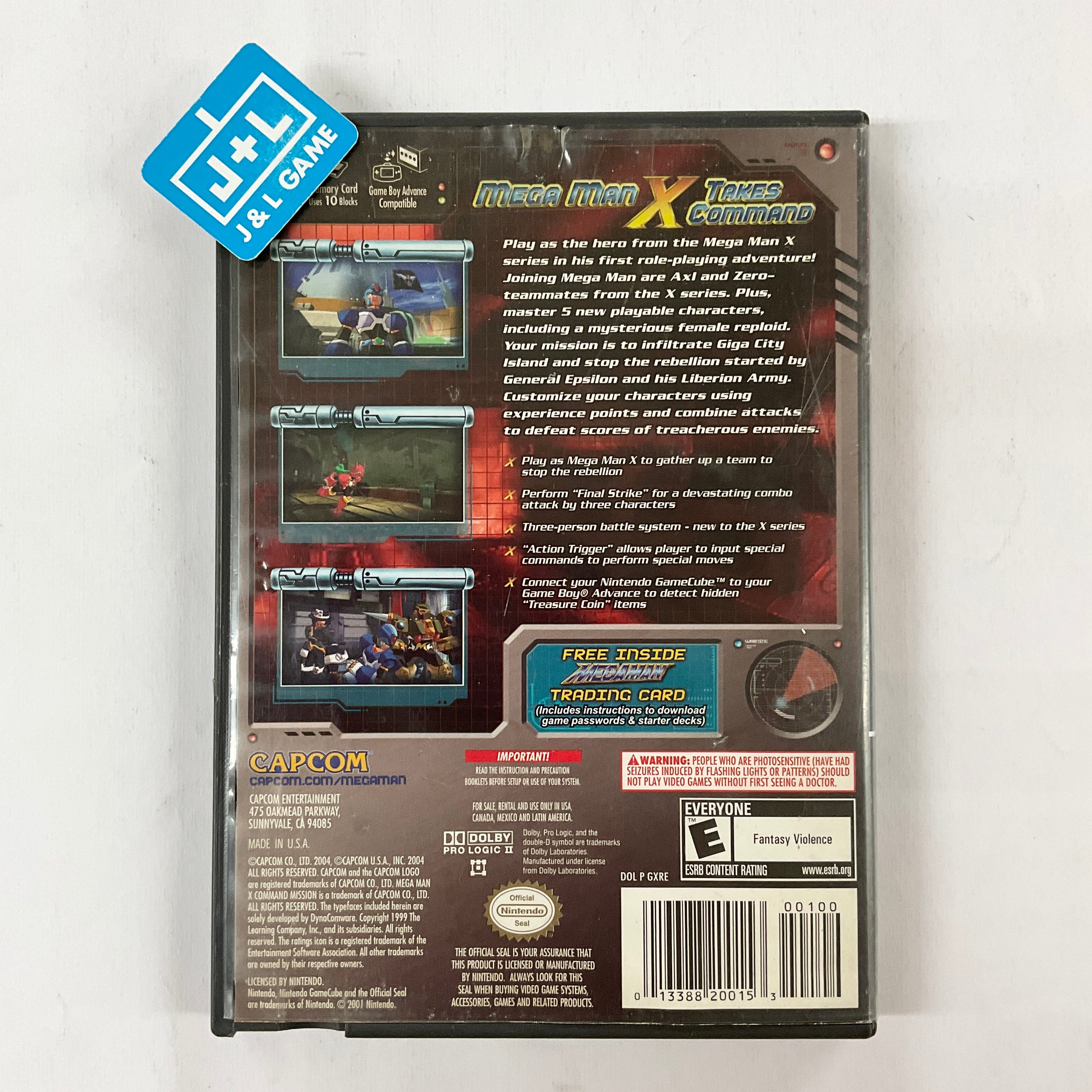 Mega Man X: Command Mission - (GC) GameCube [Pre-Owned] Video Games Capcom   