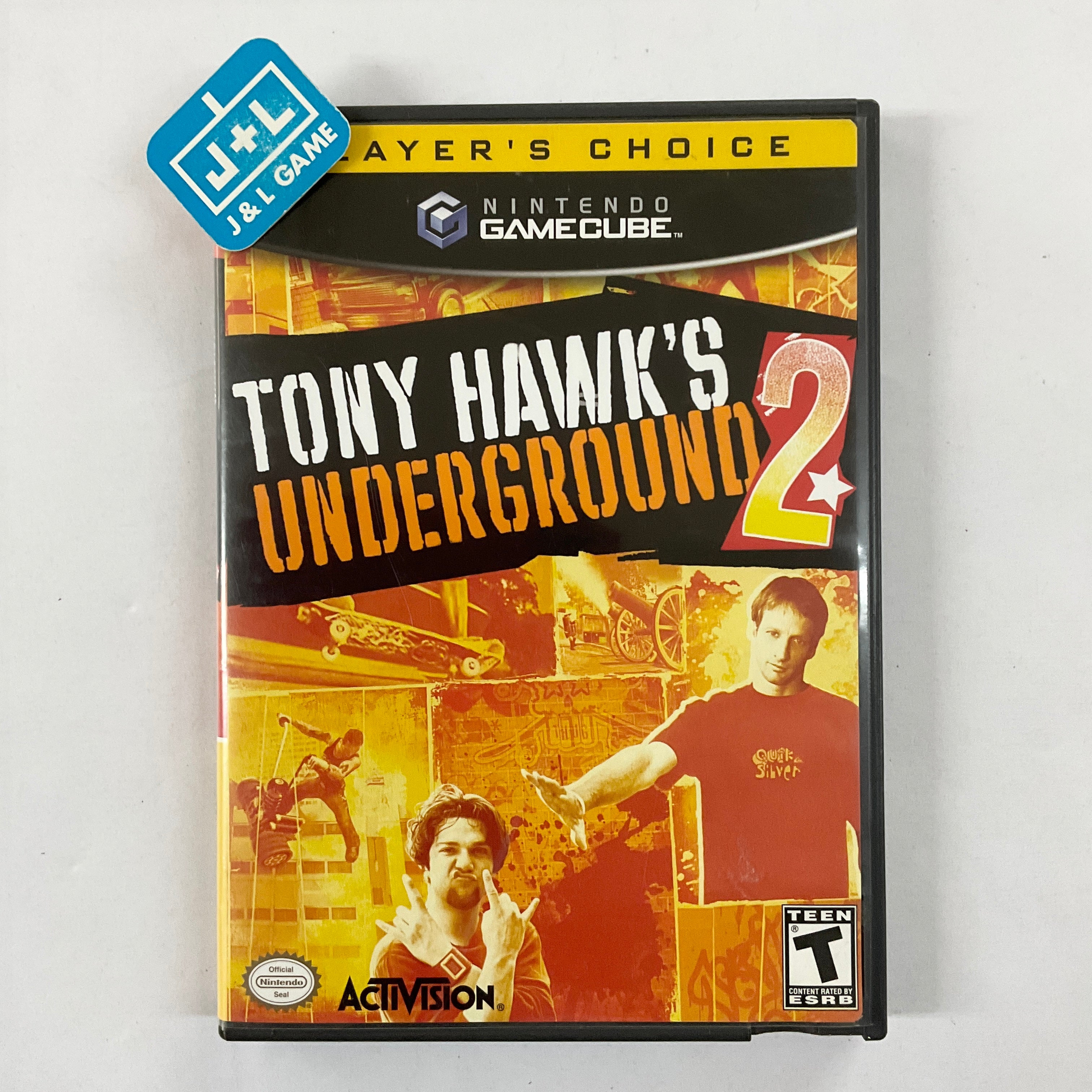 Tony Hawk's Underground 2 (Player's Choice) - (GC) Nintendo GameCube [Pre-Owned] Video Games Activision   