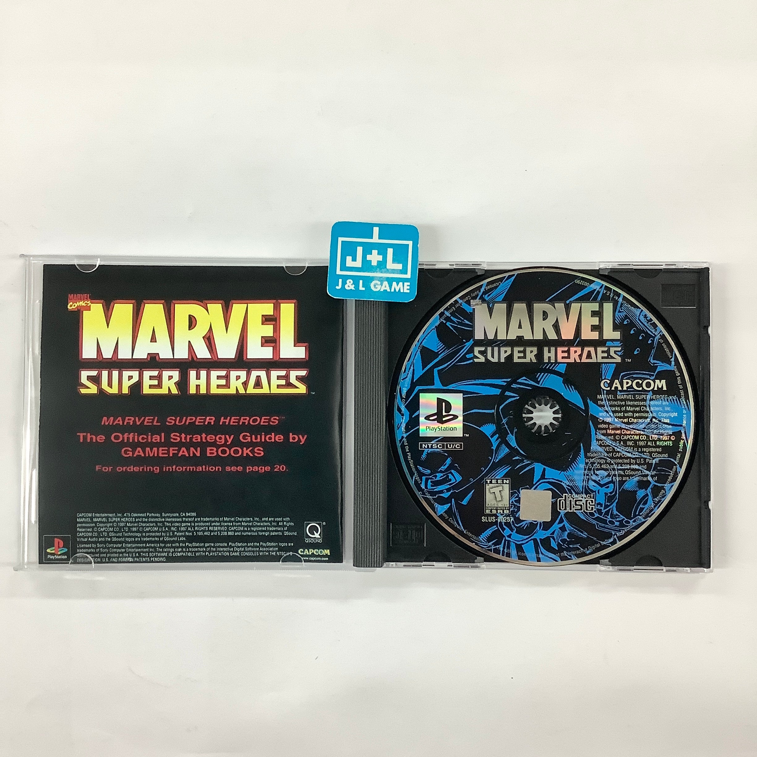 Marvel Super Heroes - (PS1) PlayStation 1 [Pre-Owned] Video Games Capcom   