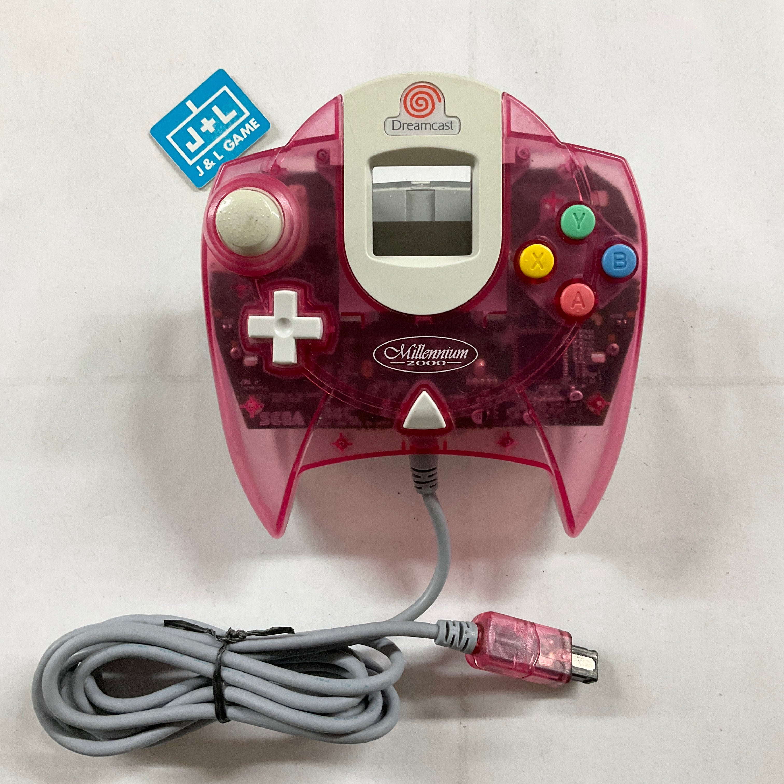 Sega Dreamcast Controller (Millennium Clear Pink) Sega Dreamcast [Pre-Owned] Accessories SEGA   