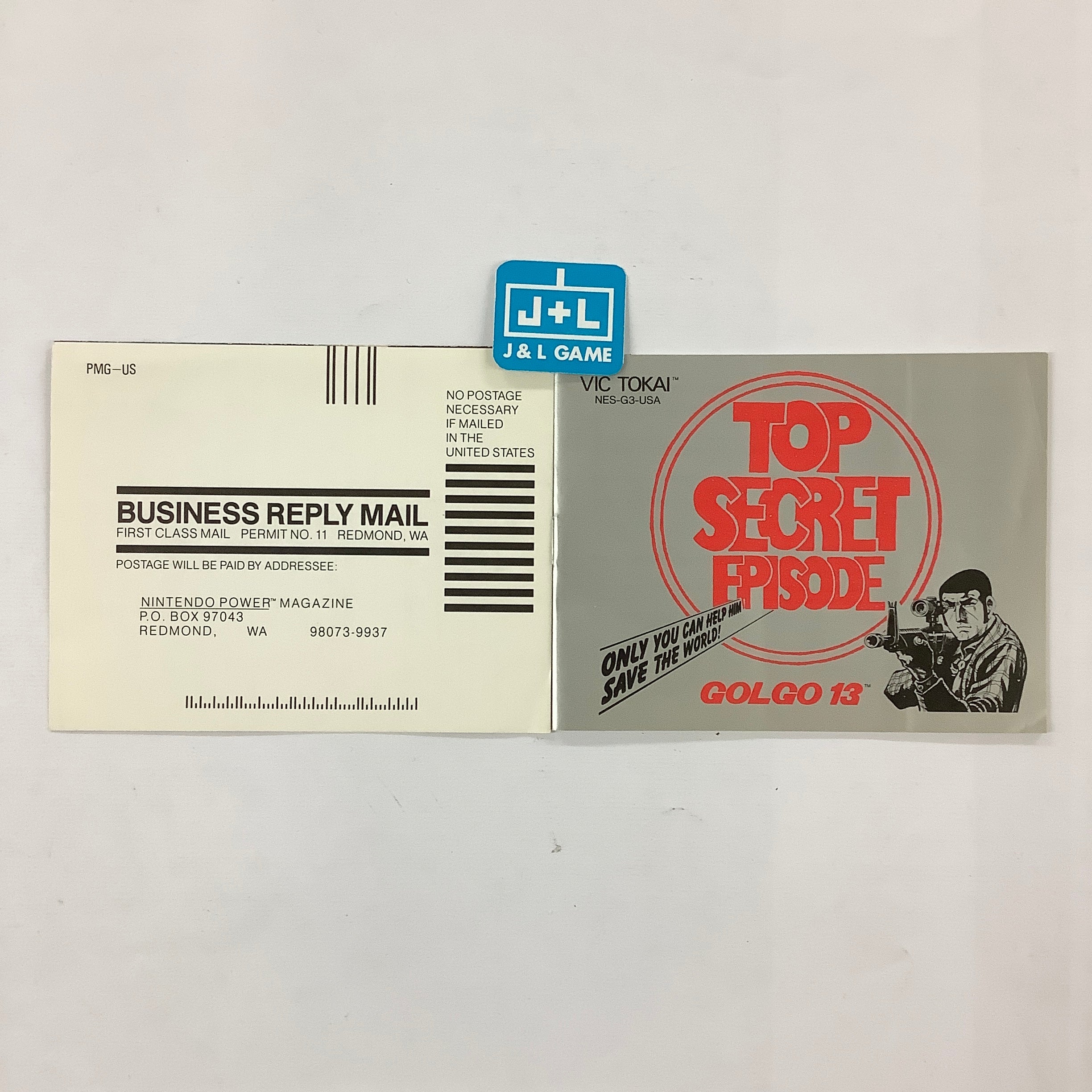 Golgo 13: Top Secret Episode - (NES) Nintendo Entertainment System [Pre-Owned] Video Games Vic Tokai   