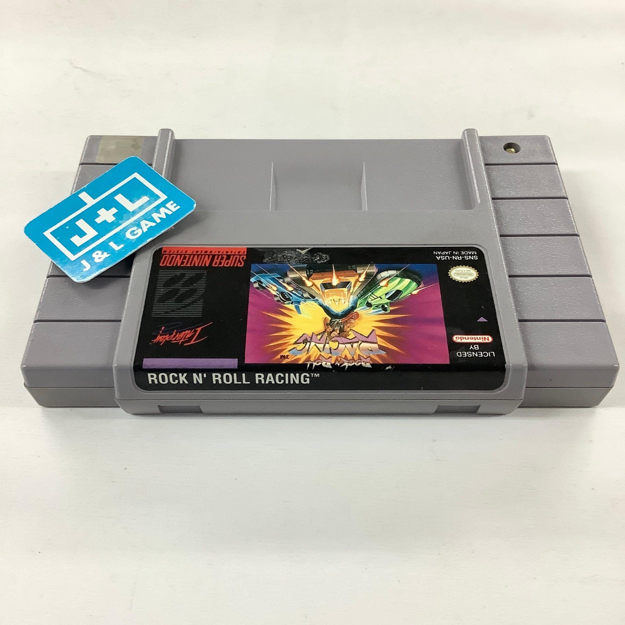 Rock N' Roll Racing - (SNES) Super Nintendo [Pre-Owned] Video Games Interplay   