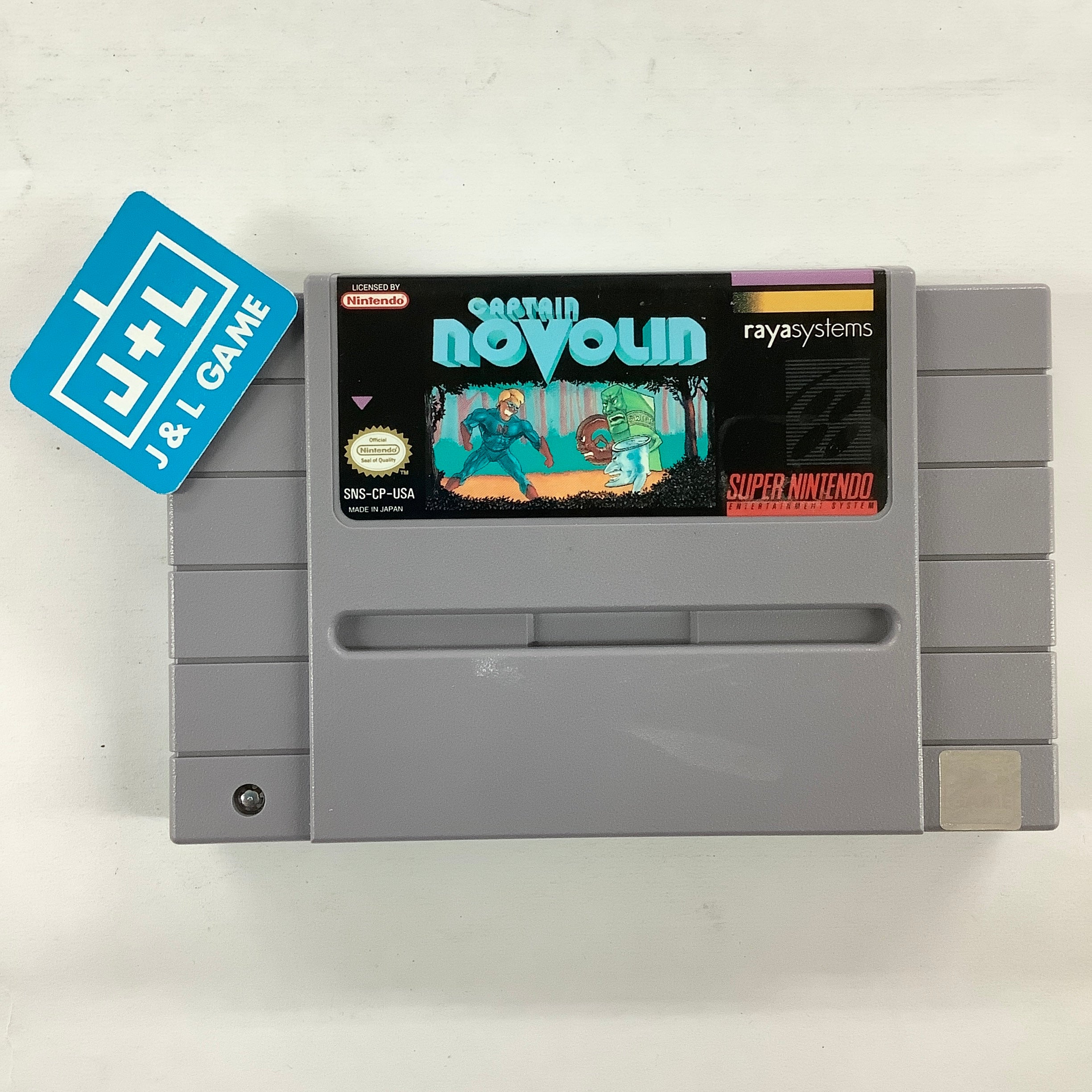 Captain Novolin - (SNES) Super Nintendo [Pre-Owned] Video Games Raya Systems   