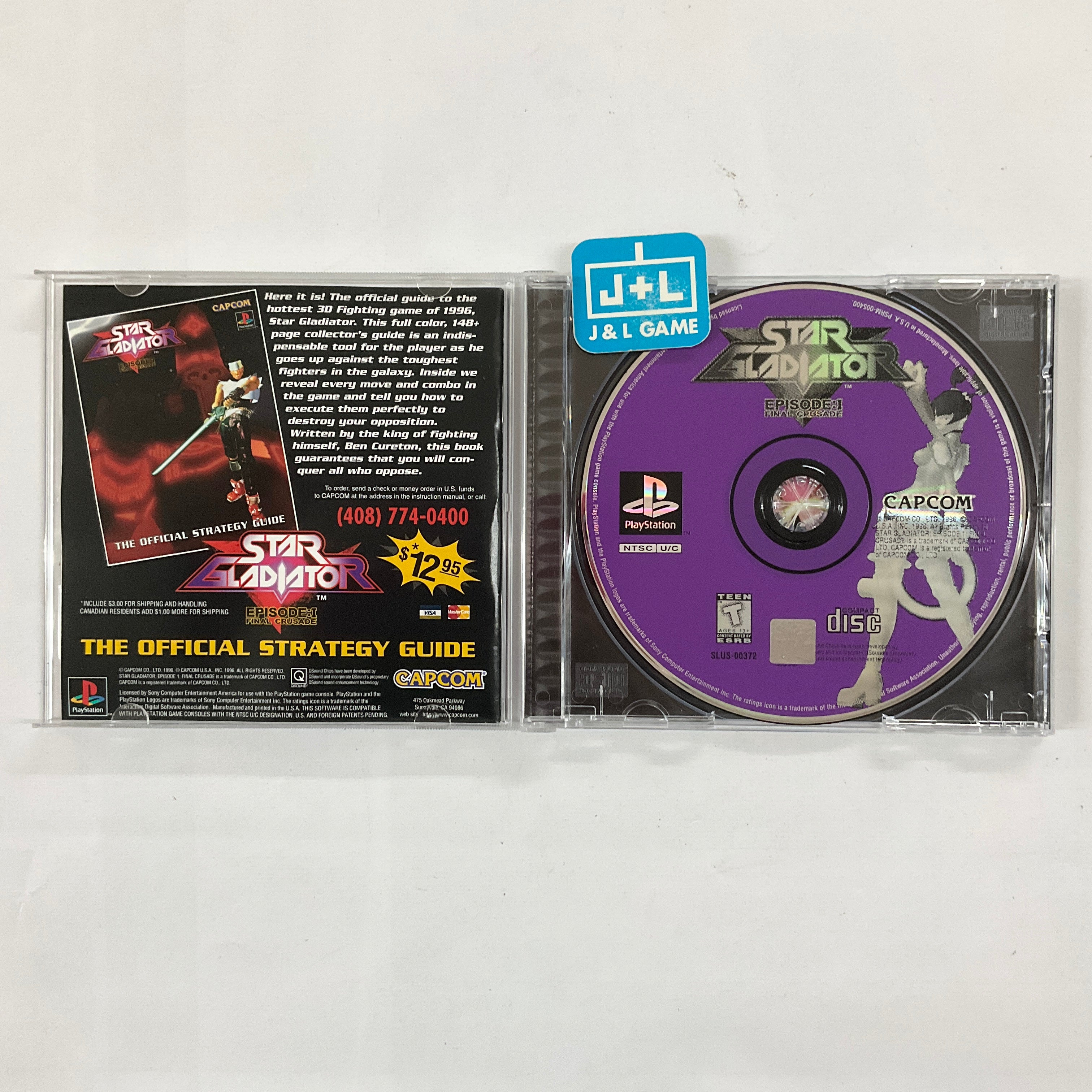 Star Gladiator - (PS1) PlayStation 1 [Pre-Owned] Video Games Capcom   
