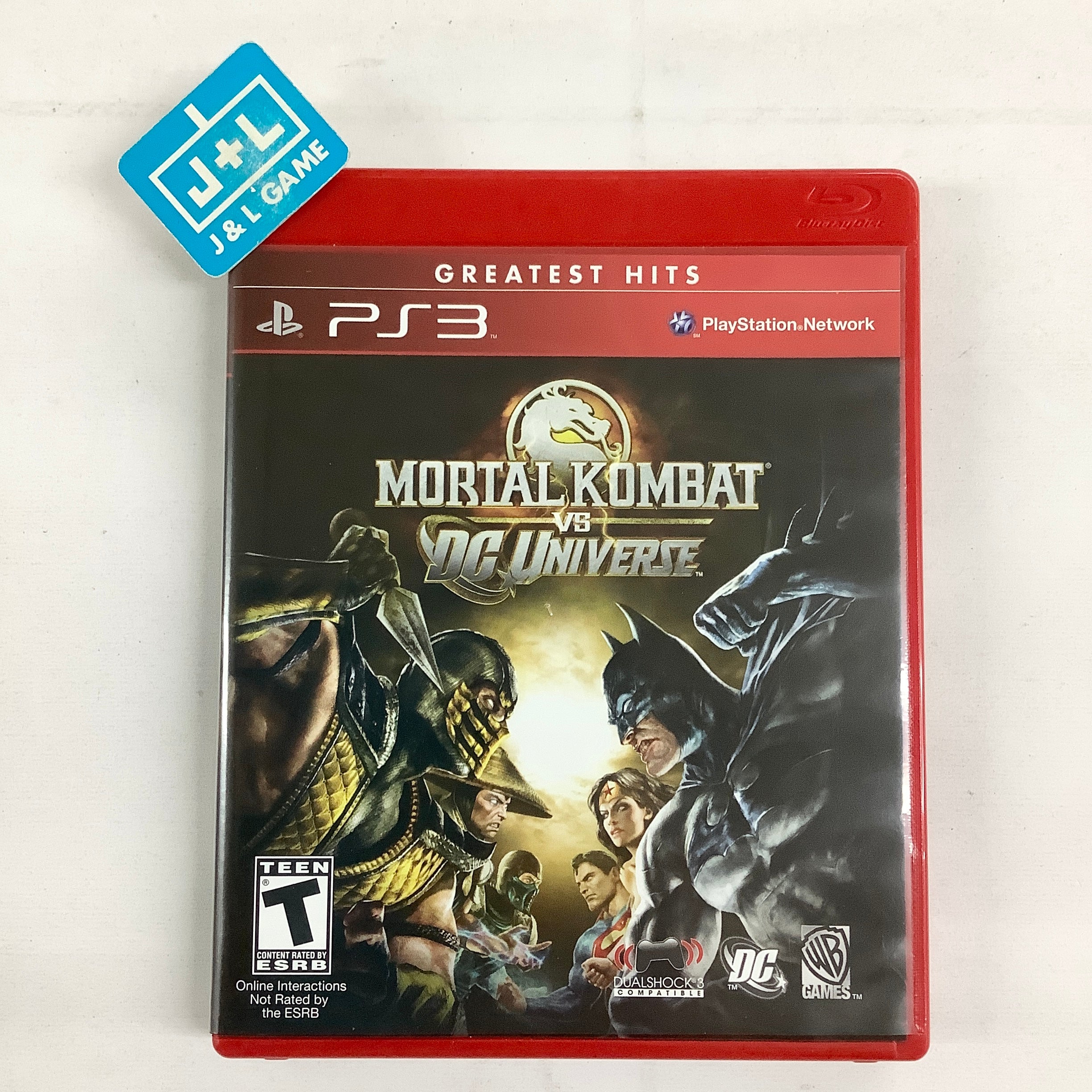 Mortal Kombat vs. DC Universe (Greatest Hits) - PlayStation 3 [Pre-Owned] Video Games Midway   