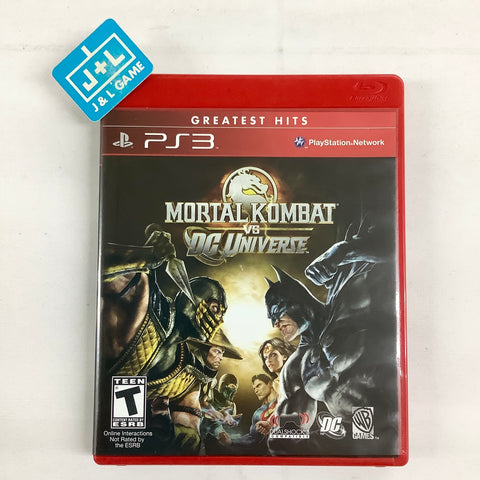 Mortal Kombat vs. DC Universe (Greatest Hits) - PlayStation 3 [Pre-Owned] Video Games Midway   