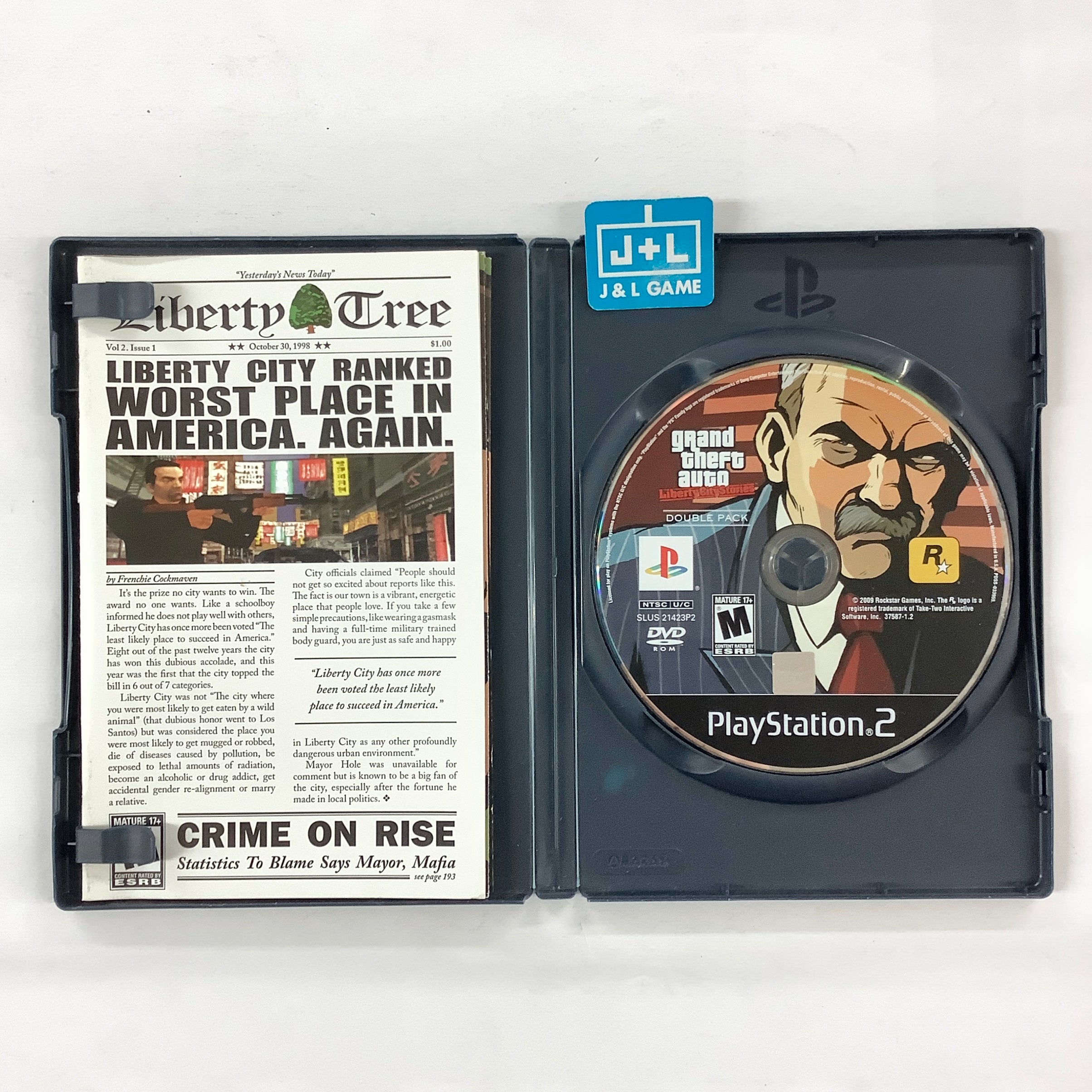 Grand Theft Auto: Liberty City Stories / Vice City Stories - (PS2) PlayStation 2 [Pre-Owned] Video Games Take-Two Interactive   