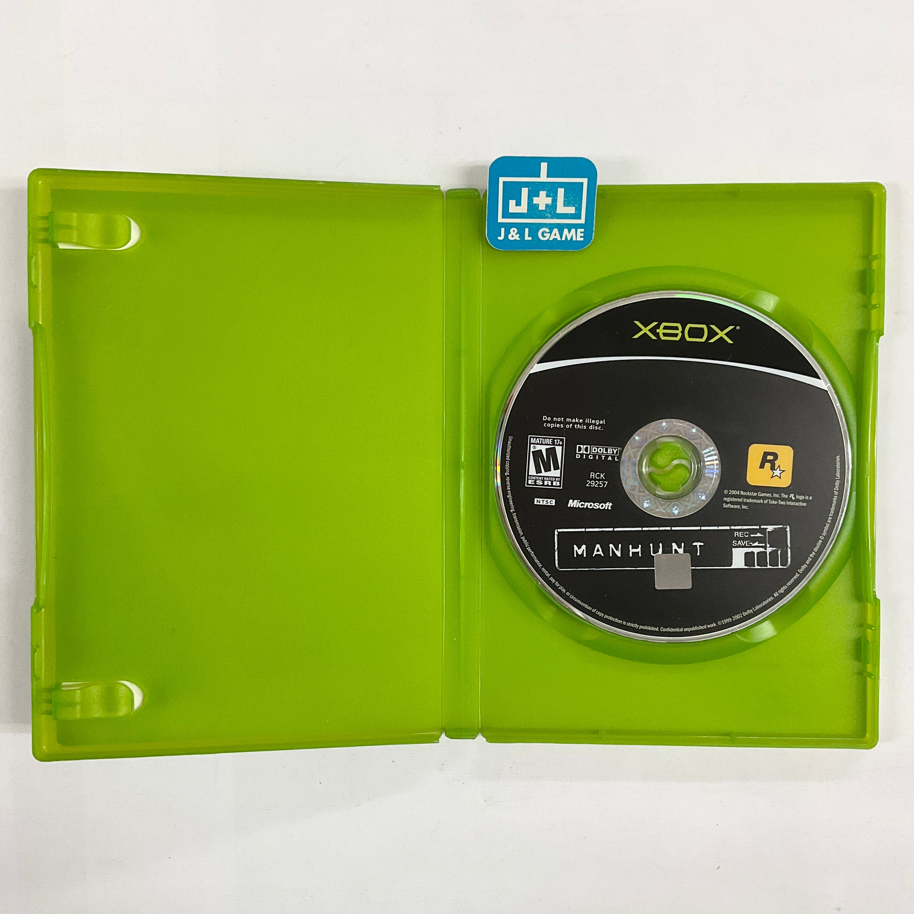 Manhunt - (XB) Xbox [Pre-Owned] Video Games Rockstar Games   