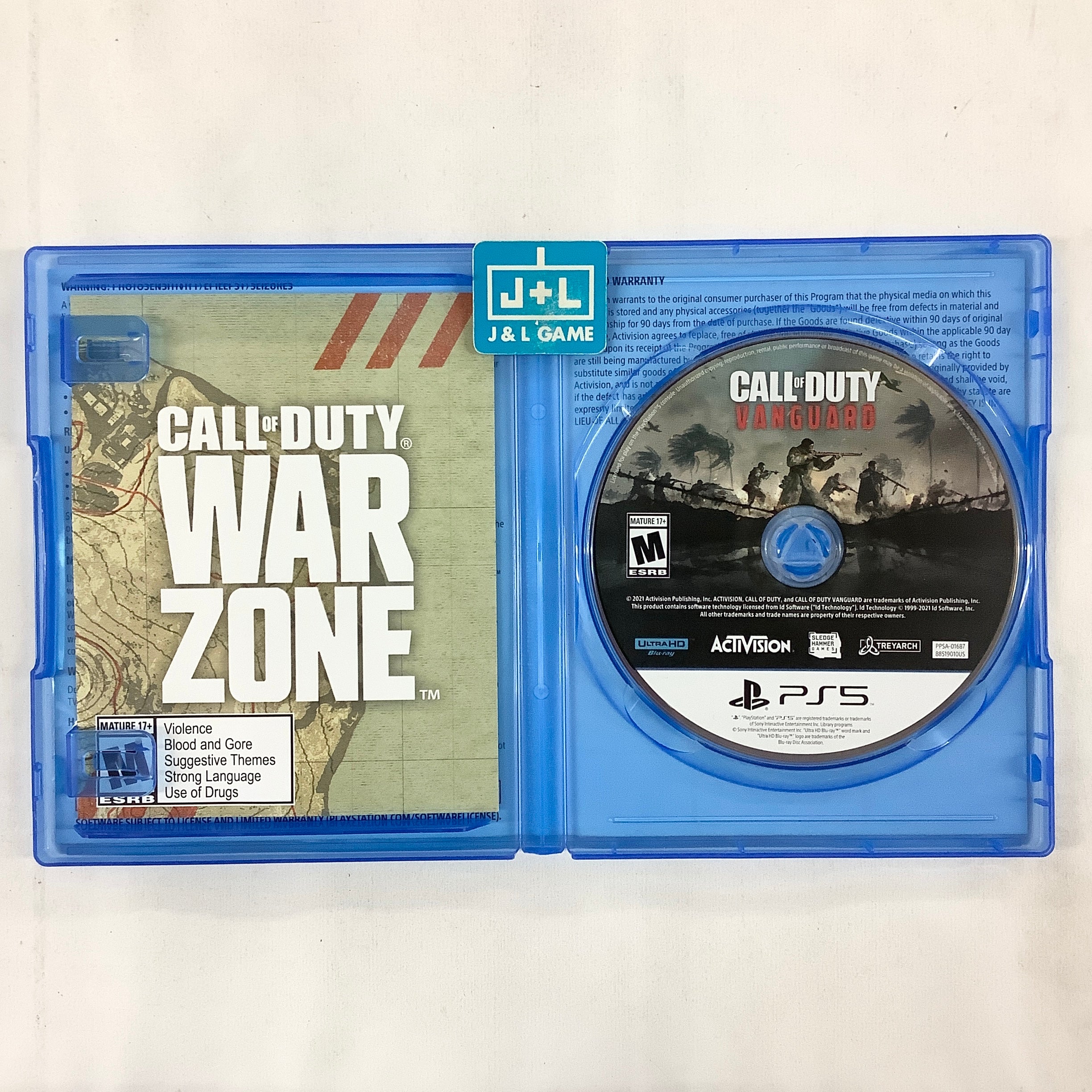 Call of Duty: Vanguard - (PS5) PlayStation 5 [UNBOXING] Video Games Activision   