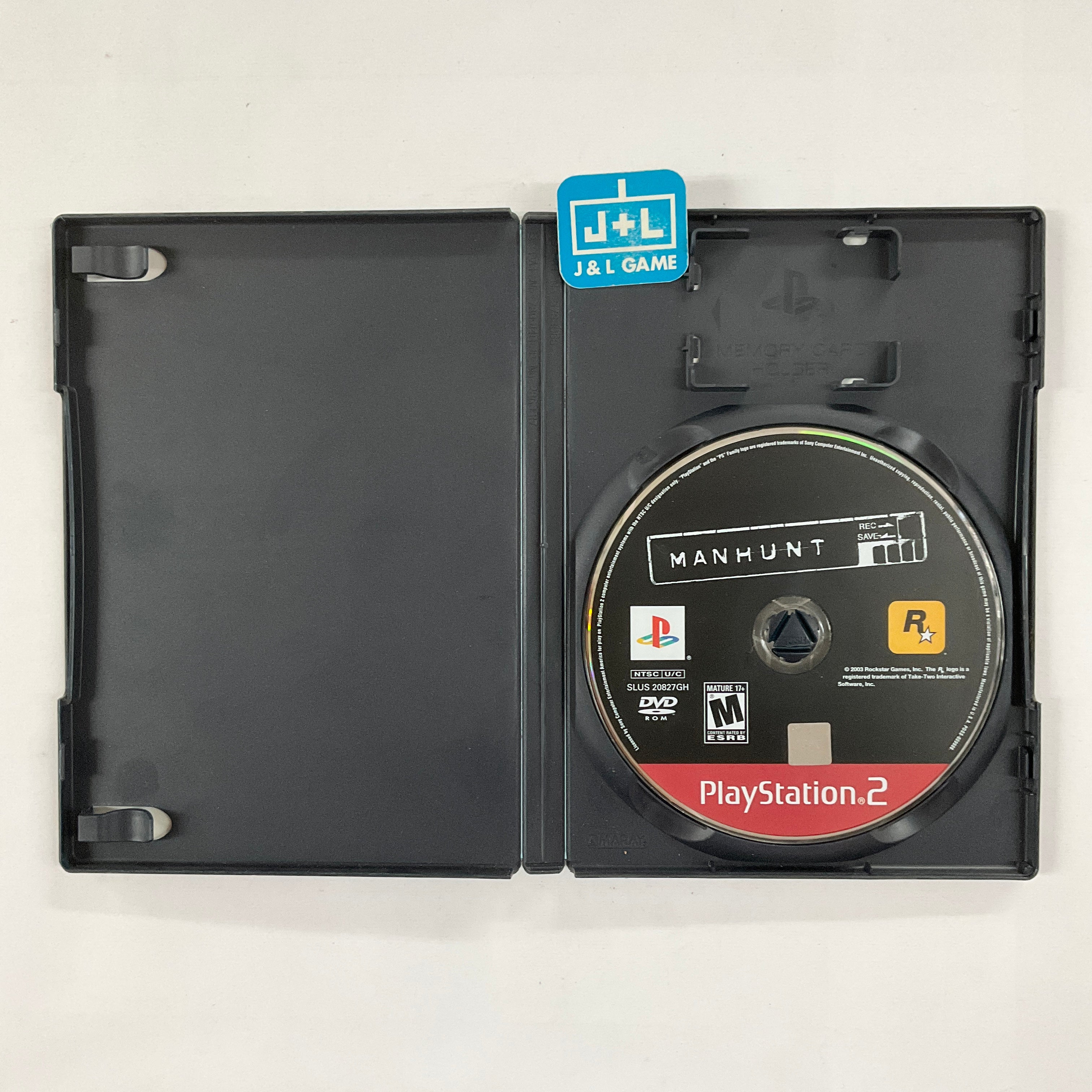 Manhunt (Greatest Hits) - (PS2) PlayStation 2 [Pre-Owned] Video Games Rockstar Games   