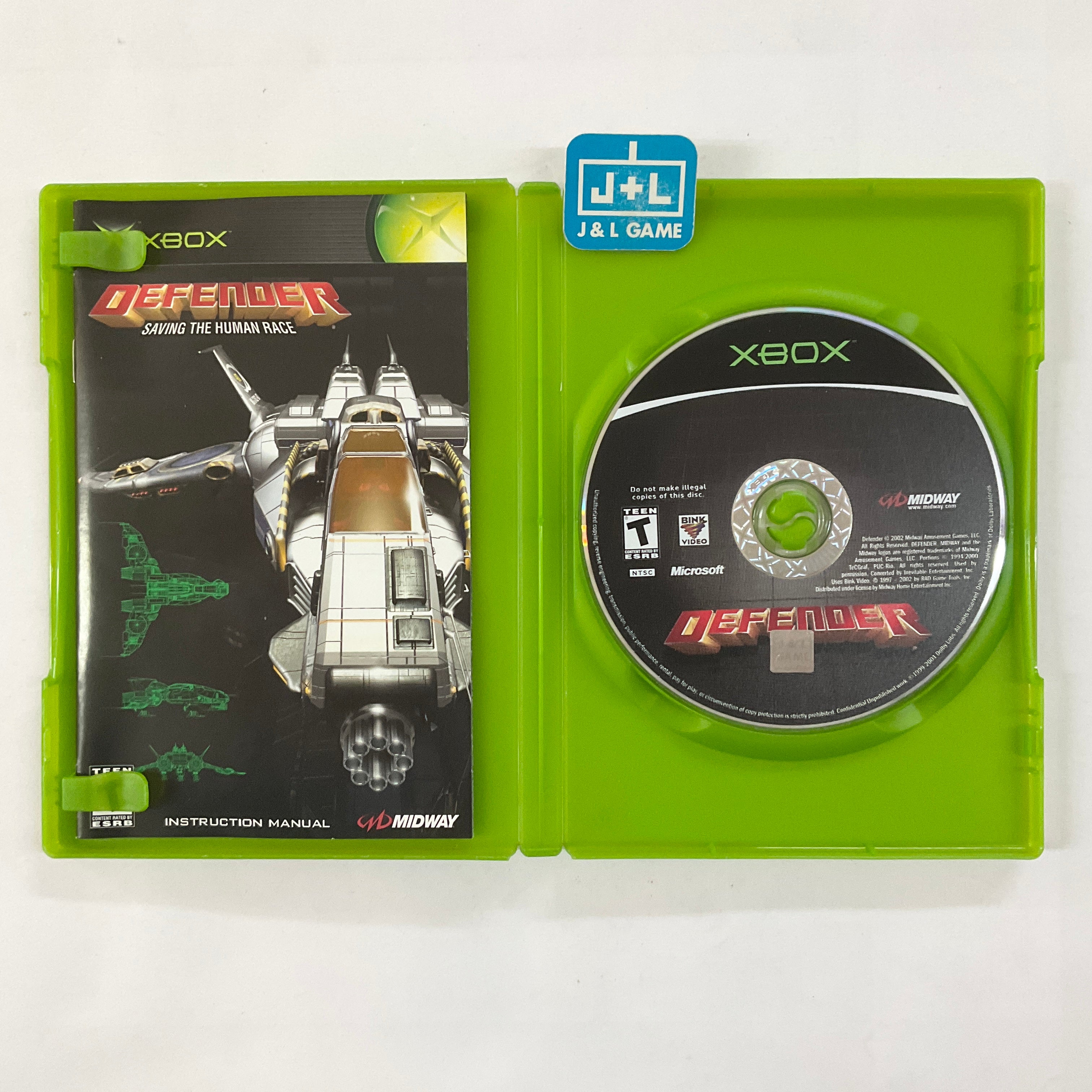 Defender - (XB) Xbox [Pre-Owned] Video Games Midway   