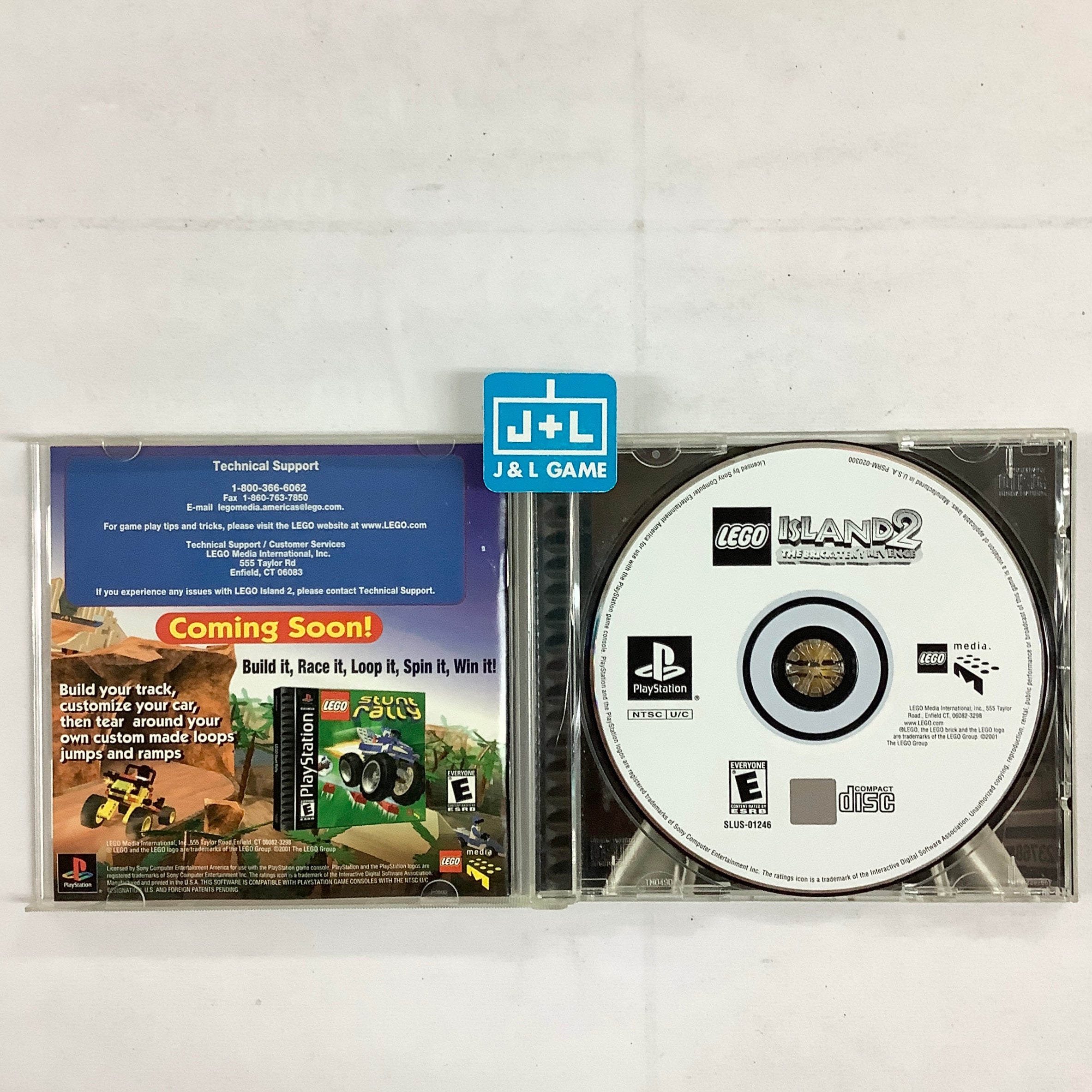 LEGO Island 2: The Brickster's Revenge - (PS1) PlayStation 1 [Pre-Owned] Video Games Lego Media   