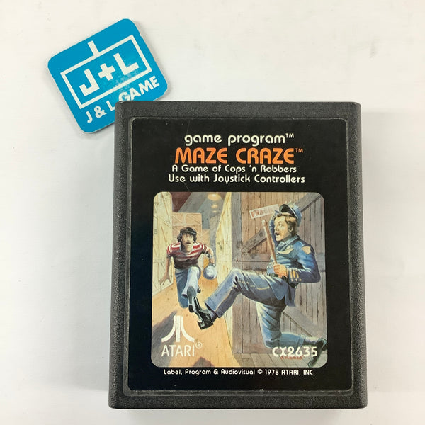 Maze Craze: A Game of Cops 'n Robbers - Atari 2600 [Pre-Owned