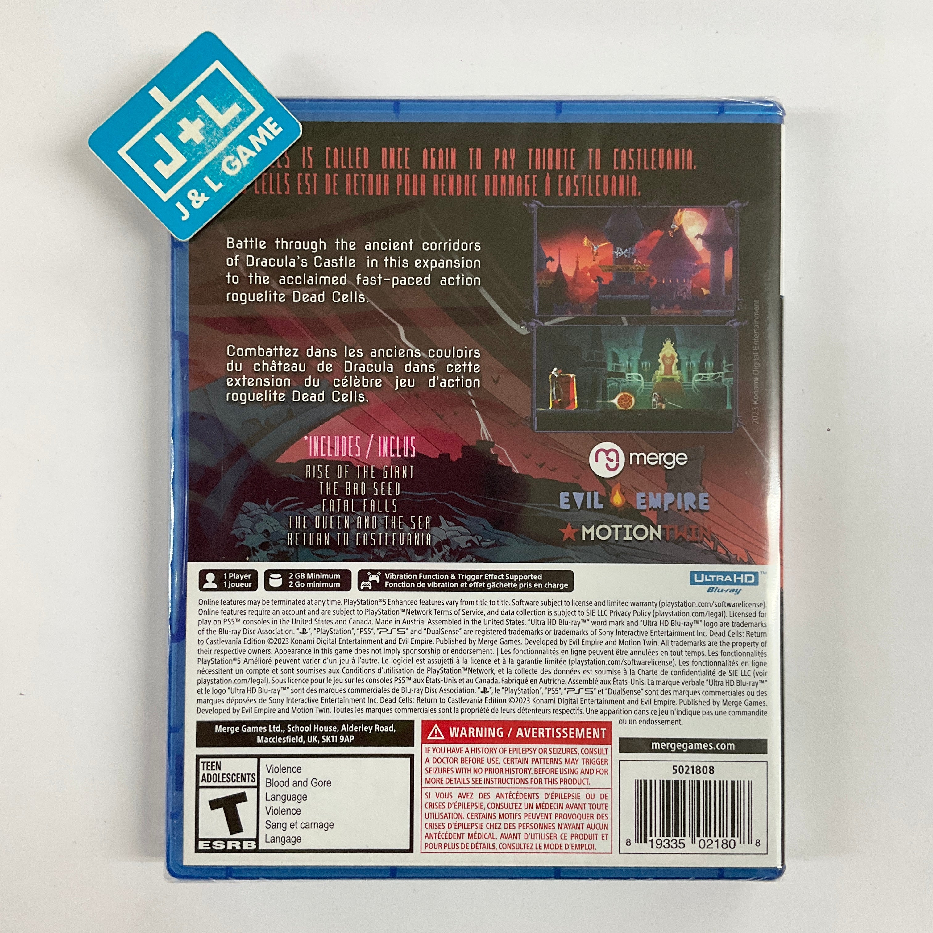 Dead Cells: Return to Castlevania Edition - (PS5) PlayStation 5 Video Games Merge Games   