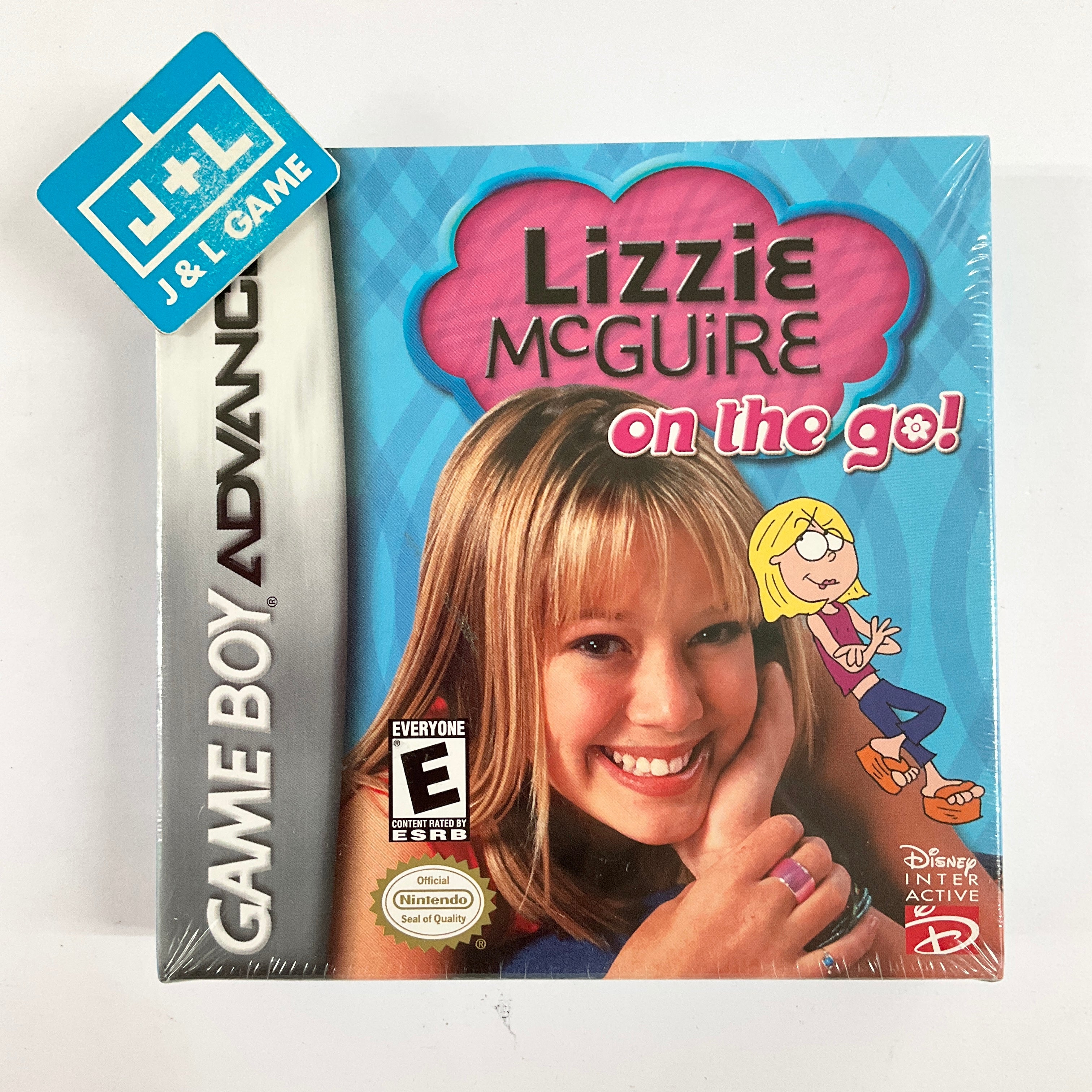 Lizzie McGuire: On the Go! - (GBA) Game Boy Advance Video Games Disney Interactive   