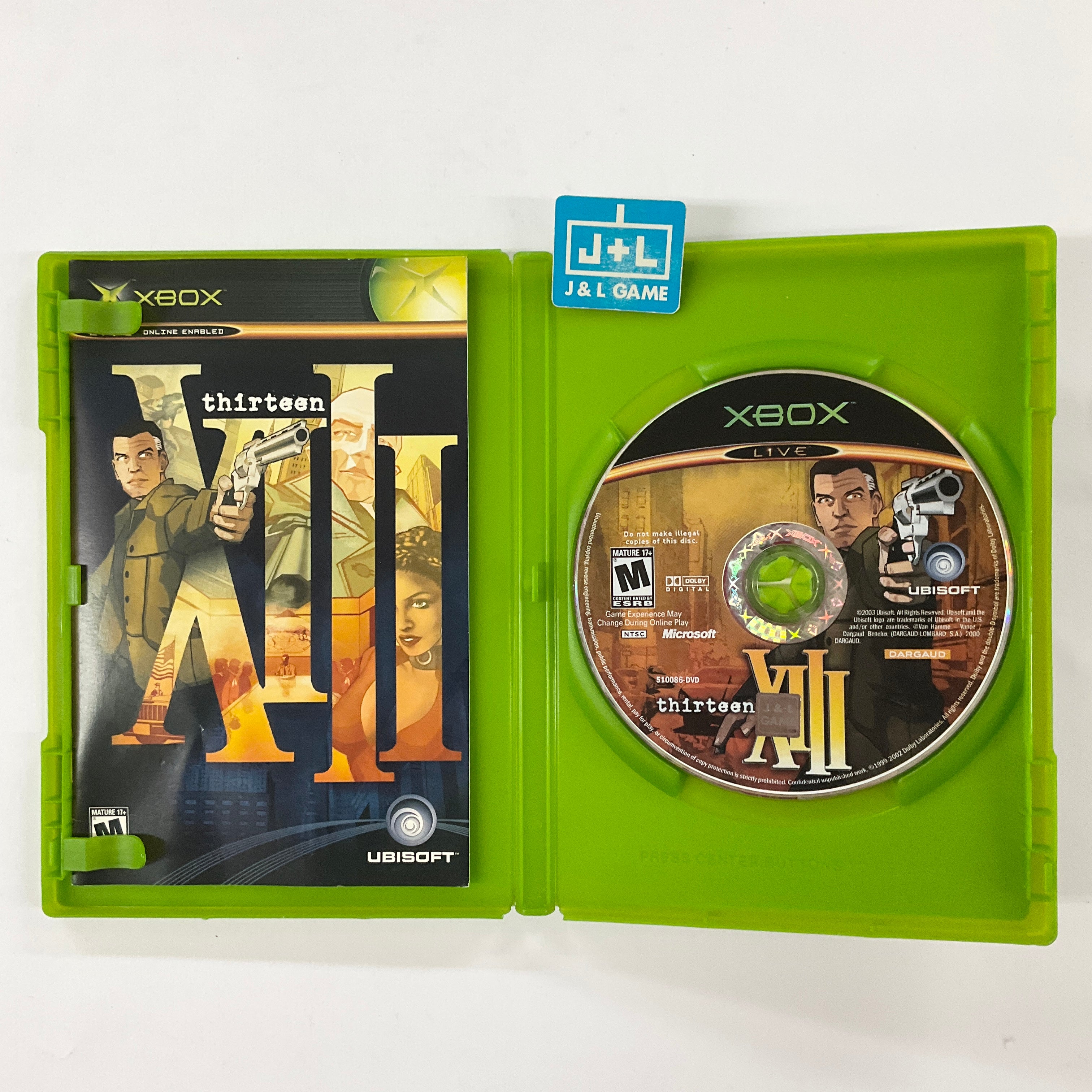 XIII - (XB) Xbox [Pre-Owned] Video Games Ubisoft   