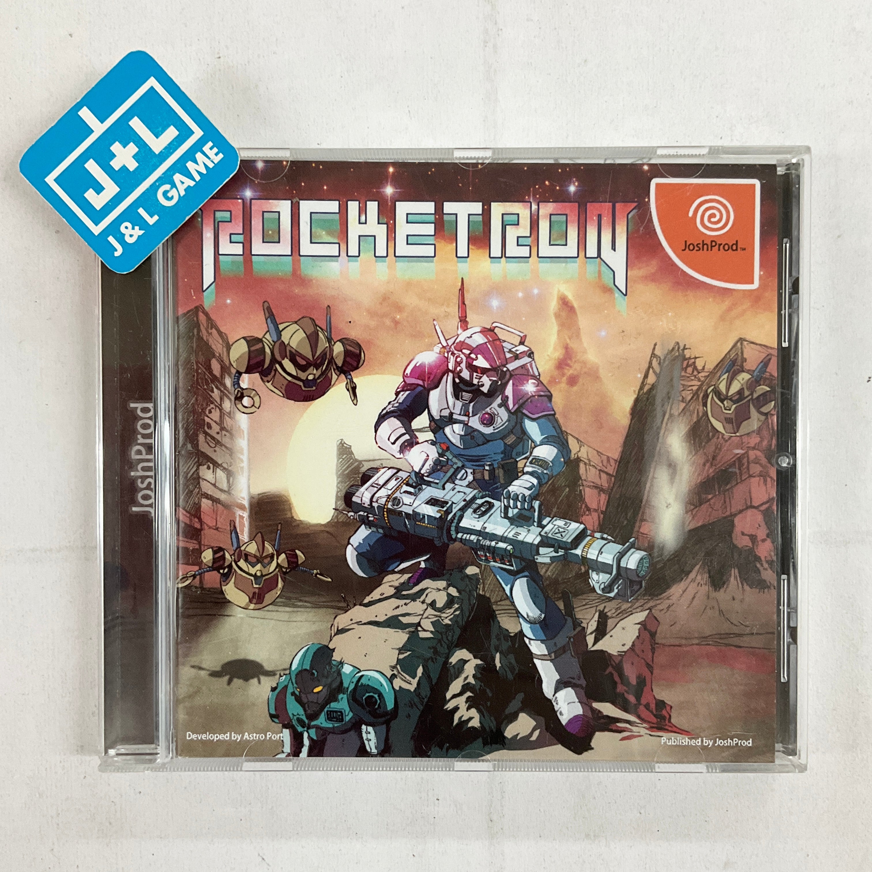 Rocketron - (DC) SEGA Dreamcast [Pre-Owned] Video Games PixelHeart   
