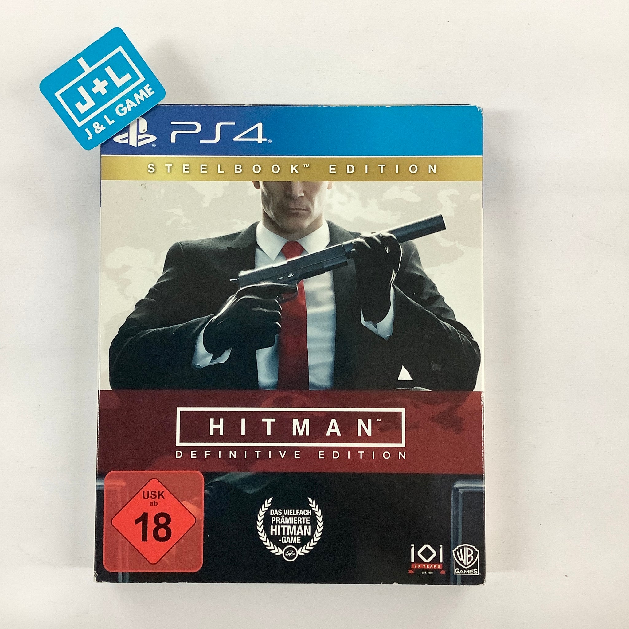 Hitman: Definitive Edition (SteelBook Edition) - (PS4) PlayStation 4 [Pre-Owned] (European Import) Video Games Warner Bros. Interactive Entertainment   