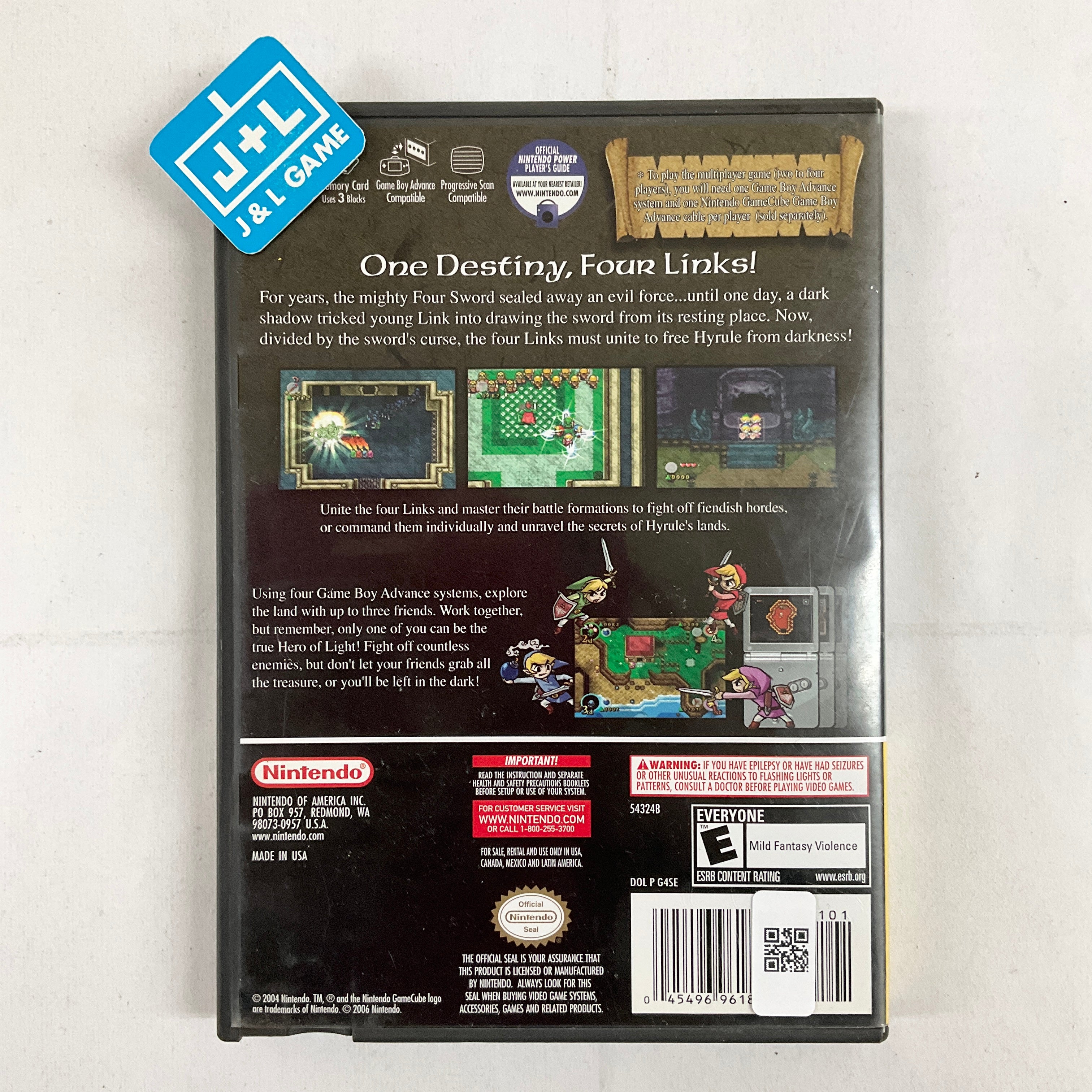 The Legend of Zelda: Four Swords Adventures (Player's Choice