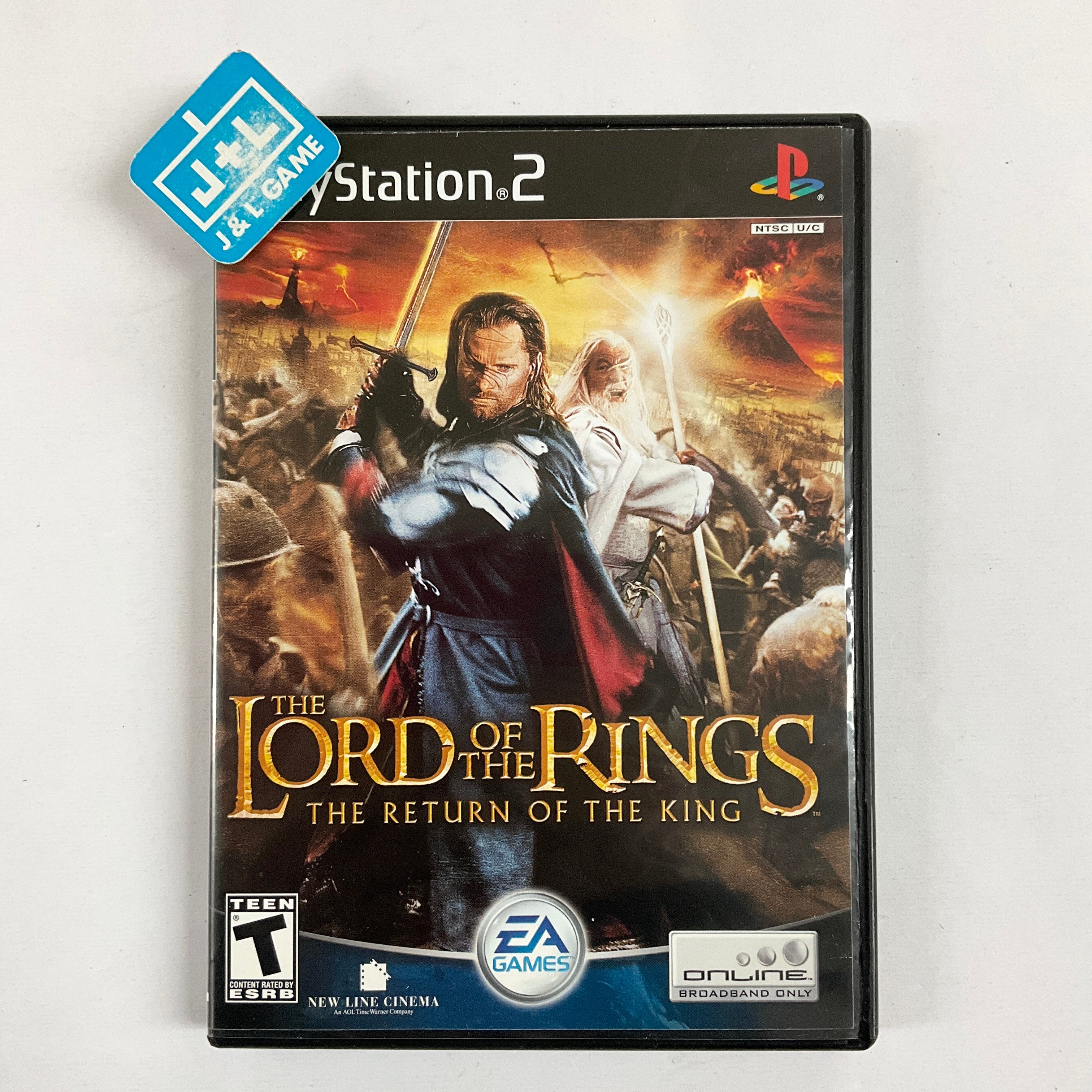 The Lord of the Rings: The Return of the King - (PS2) PlayStation 2 [Pre-Owned] Video Games EA Games   