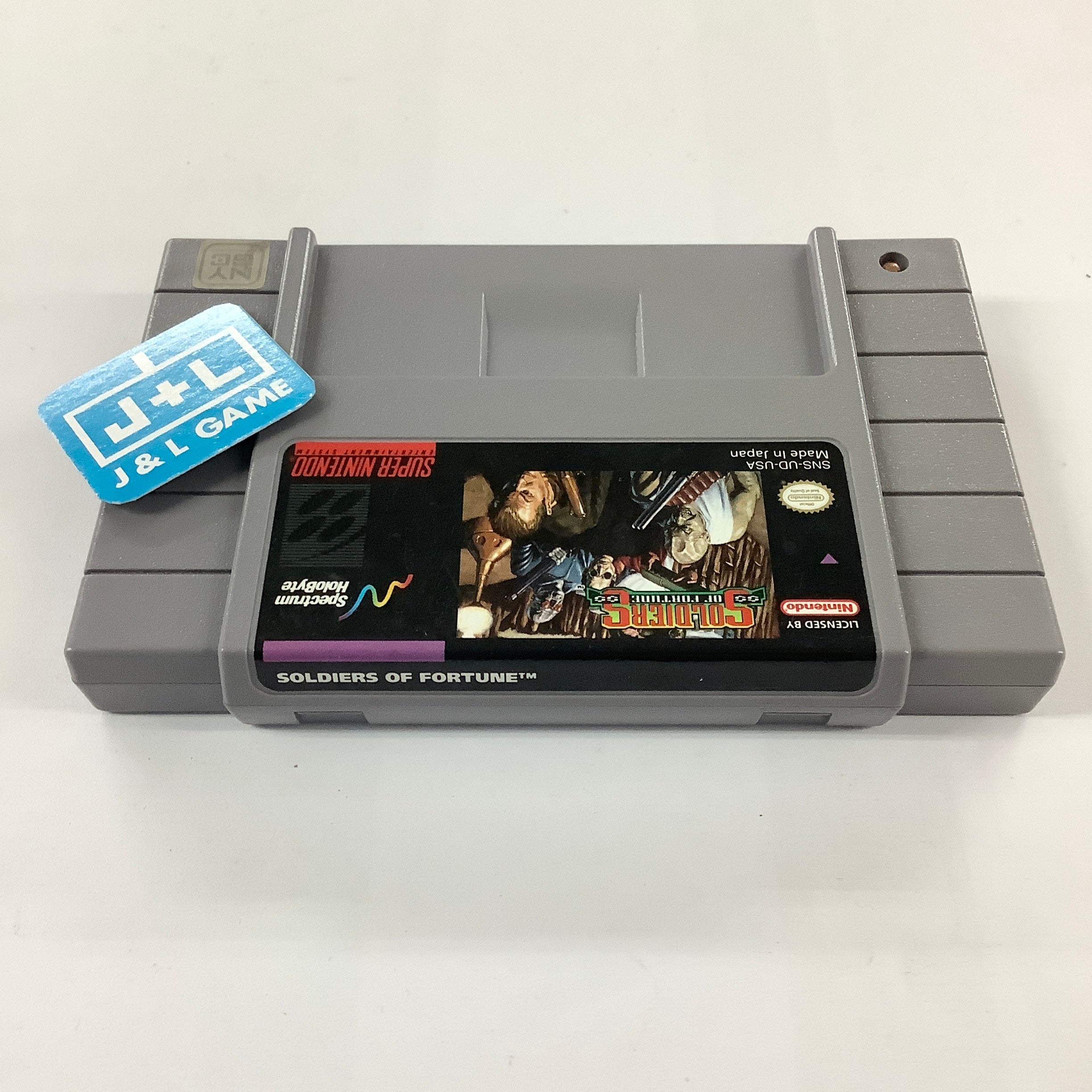 Soldiers of Fortune - (SNES) Super Nintendo [Pre-Owned] Video Games Spectrum Holobyte   