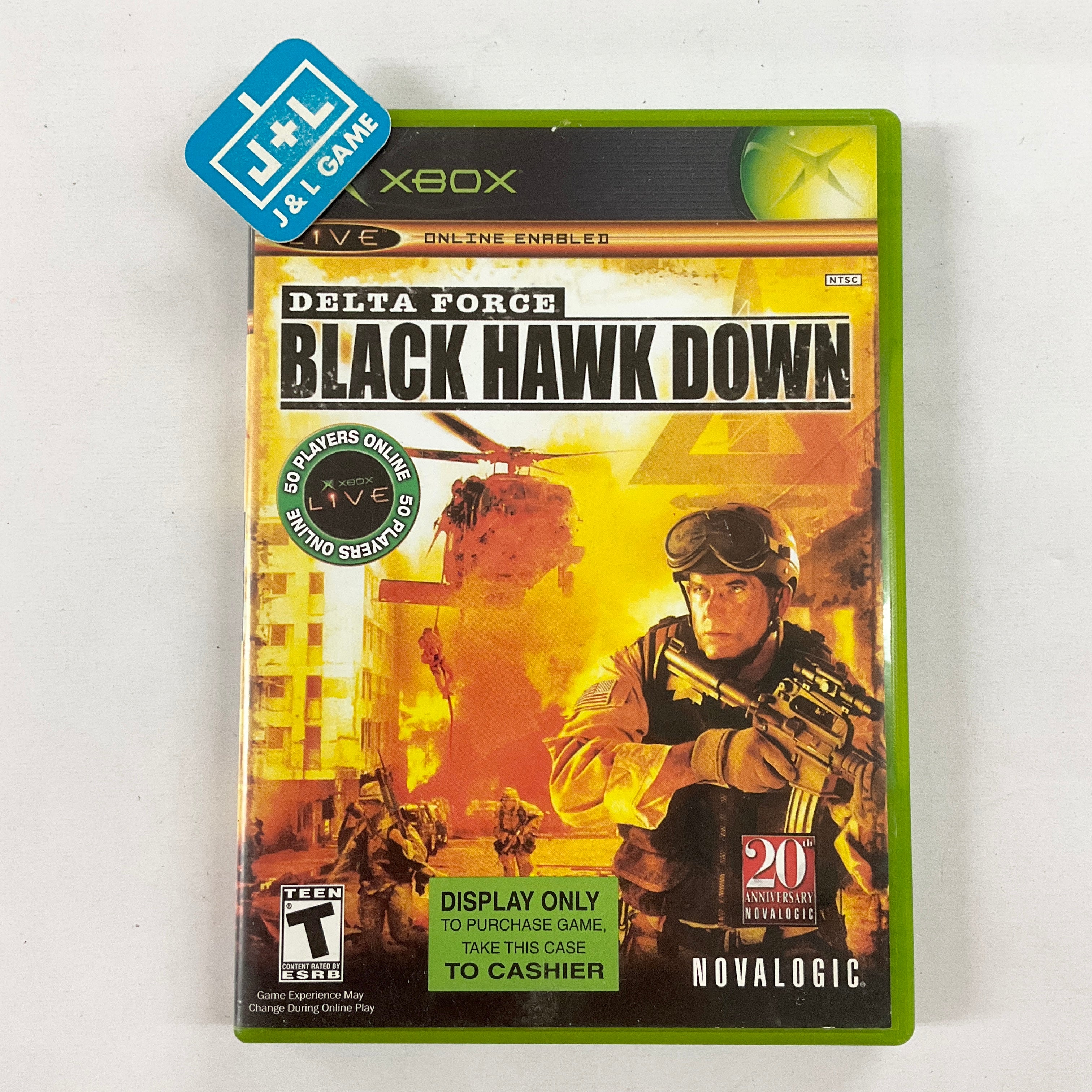 Delta Force: Black Hawk Down - (XB) Xbox [Pre-Owned] Video Games NovaLogic   