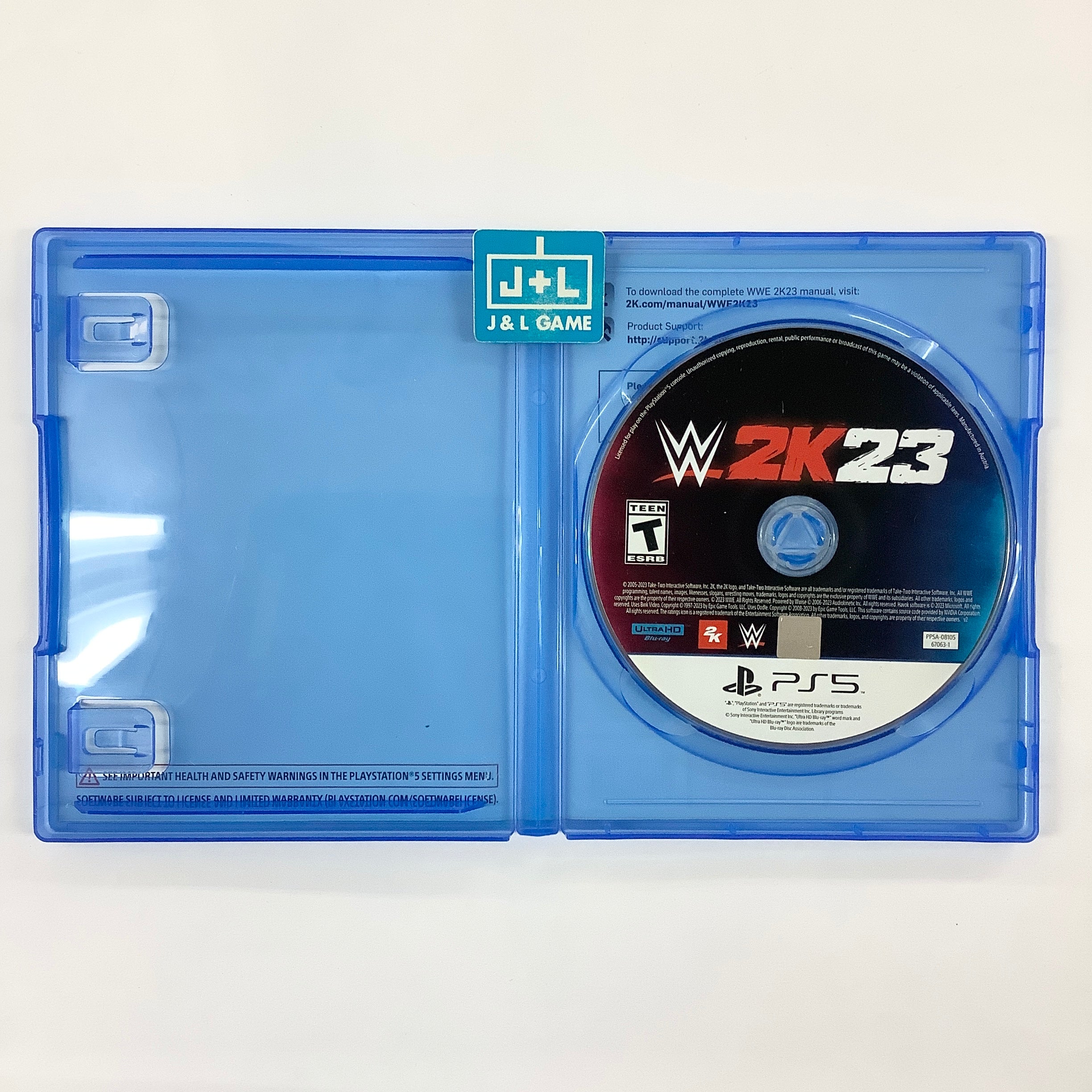 WWE 2K23 Deluxe Edition - (PS5) PlayStation 5 [Pre-Owned] Video Games 2K   