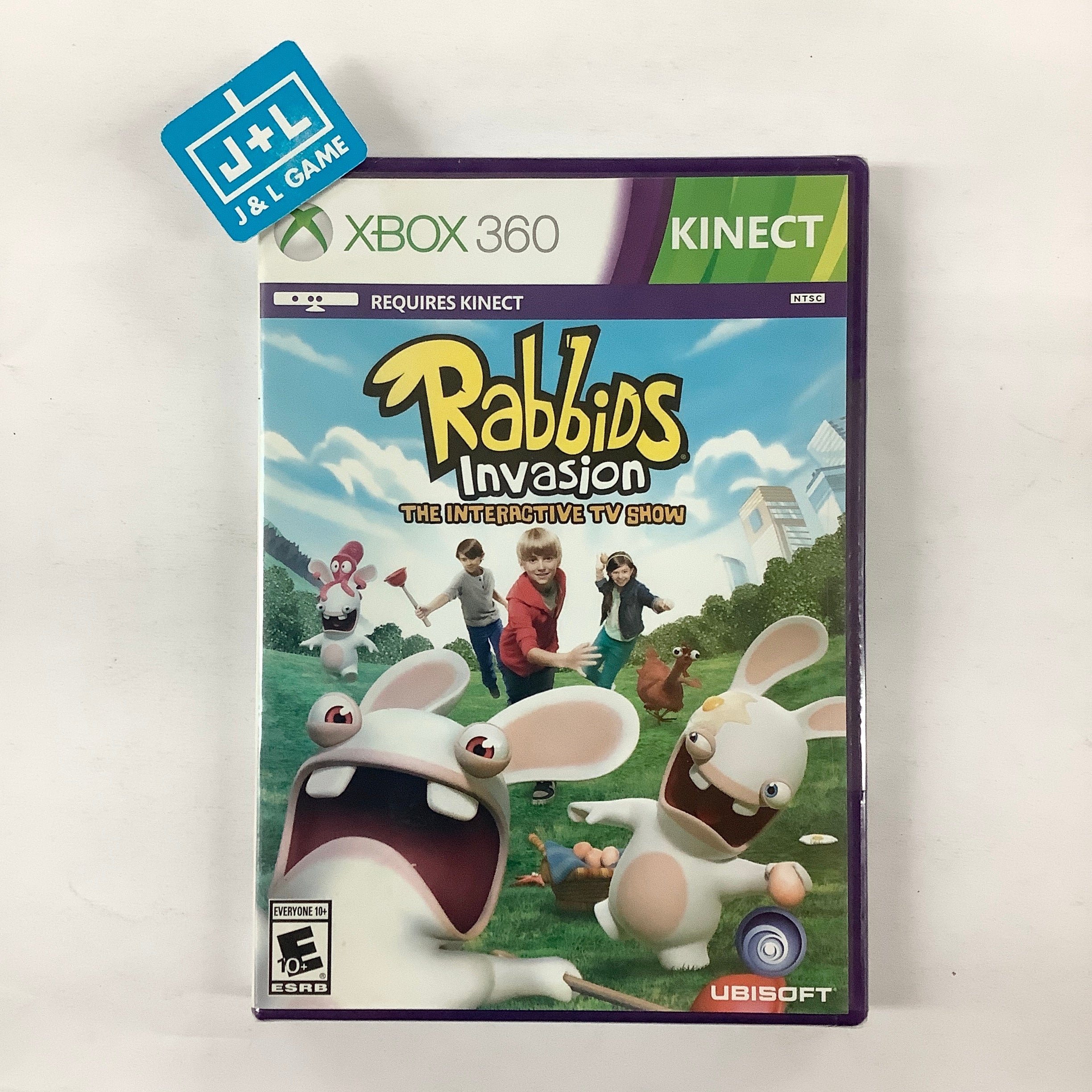 Rabbids Invasion (Kinect Required) - Xbox 360 Video Games Ubisoft   