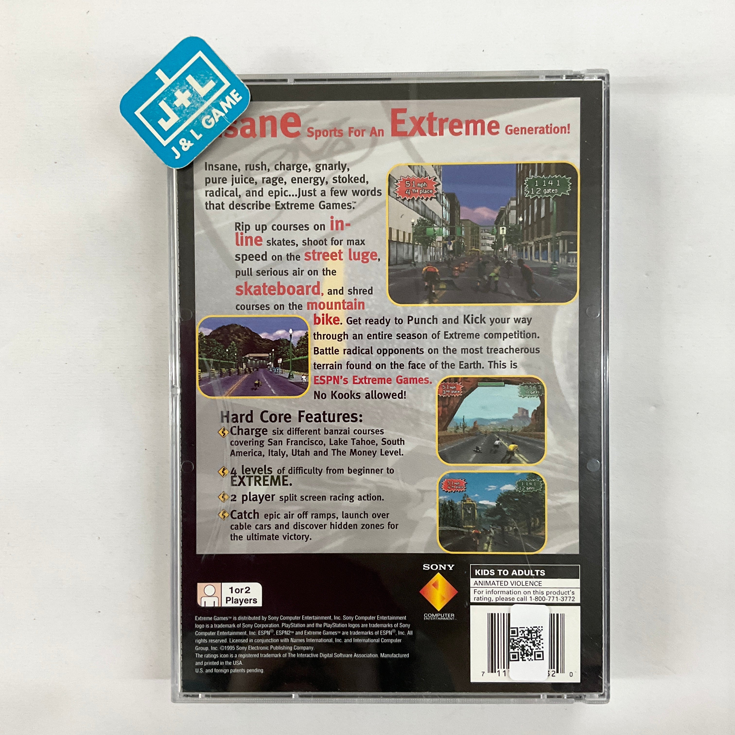 ESPN Extreme Games (Long Box) - (PS1) PlayStation 1 [Pre-Owned