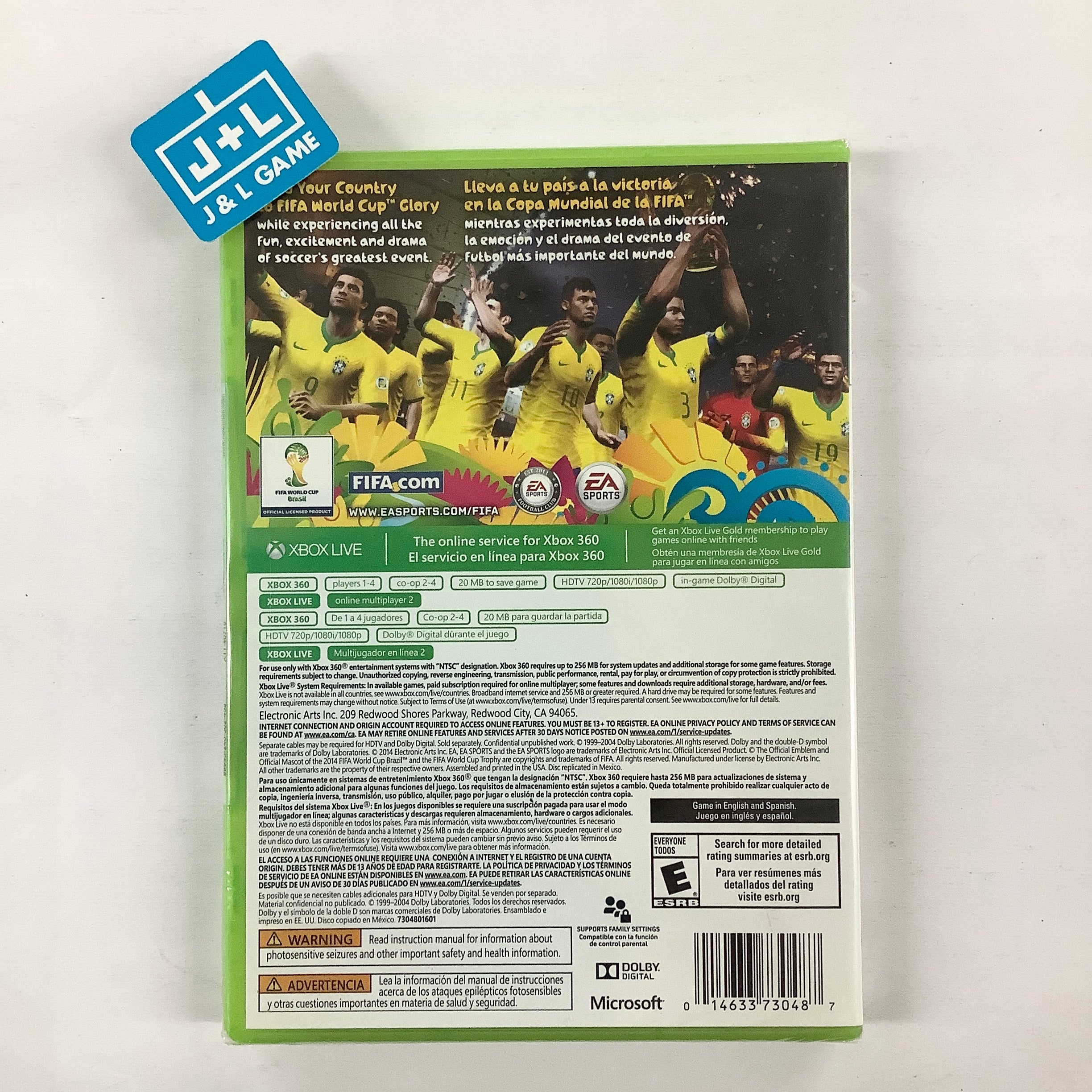 FIFA World Cup: Brazil 2014 - Xbox 360 Video Games EA Sports   