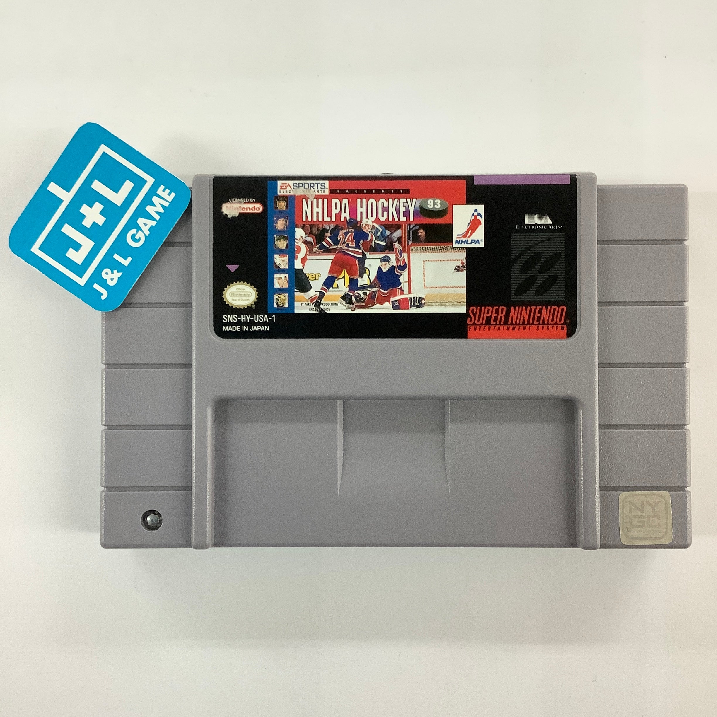 NHLPA Hockey 93 - (SNES) Super Nintendo [Pre-Owned] Video Games EA Sports   