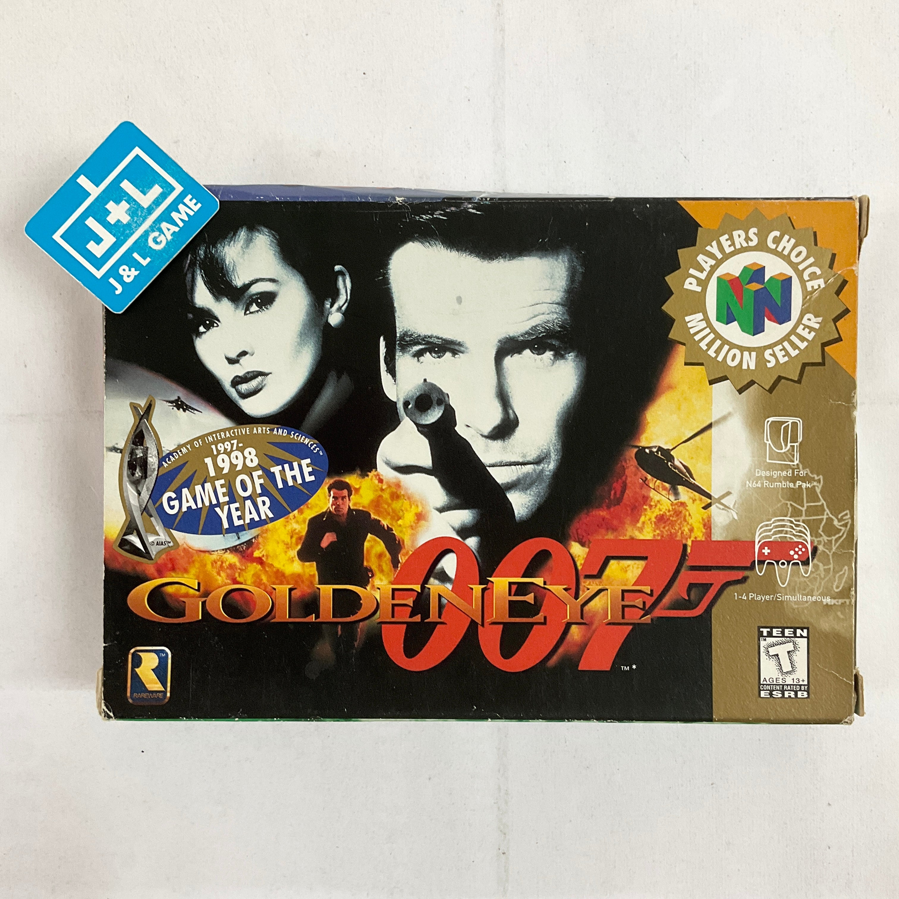 GoldenEye 007 (Player's Choice) - (N64) Nintendo 64 [Pre-Owned] Video Games Nintendo   