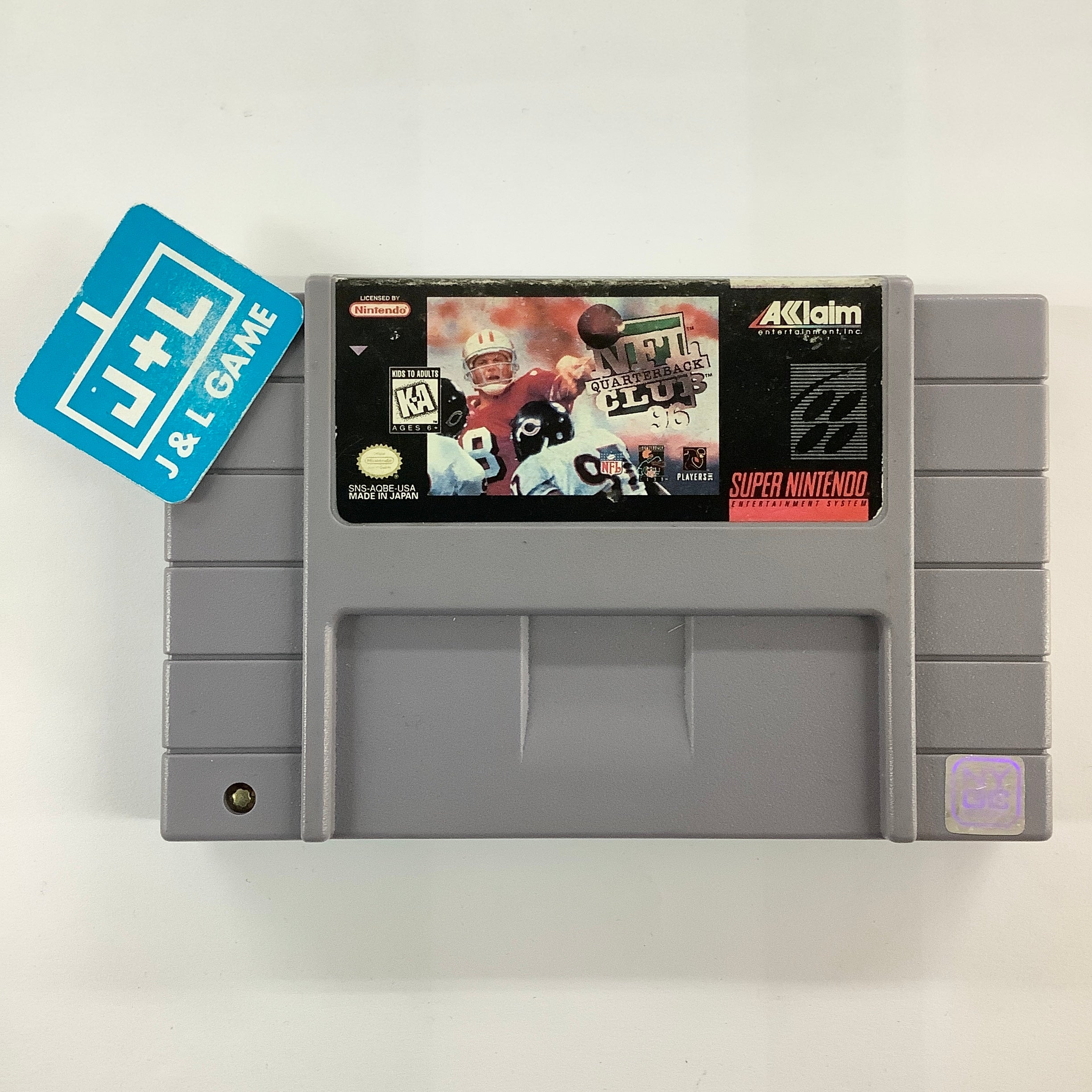 NFL Quarterback Club 96 - (SNES) Super Nintendo [Pre-Owned] Video Games Acclaim   