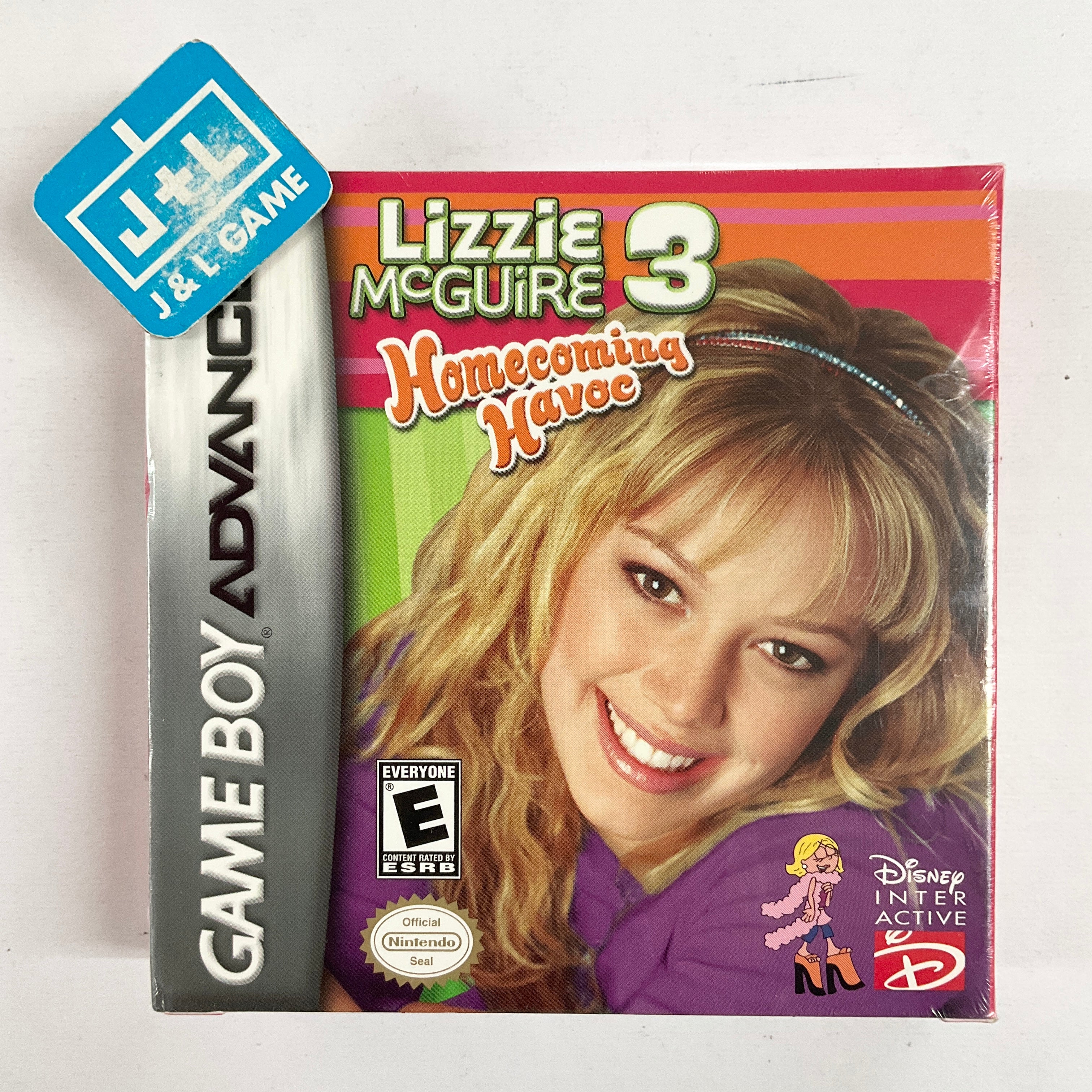 Lizzie McGuire 3: Homecoming Havoc - (GBA) Game Boy Advance Video Games Buena Vista Interactive   