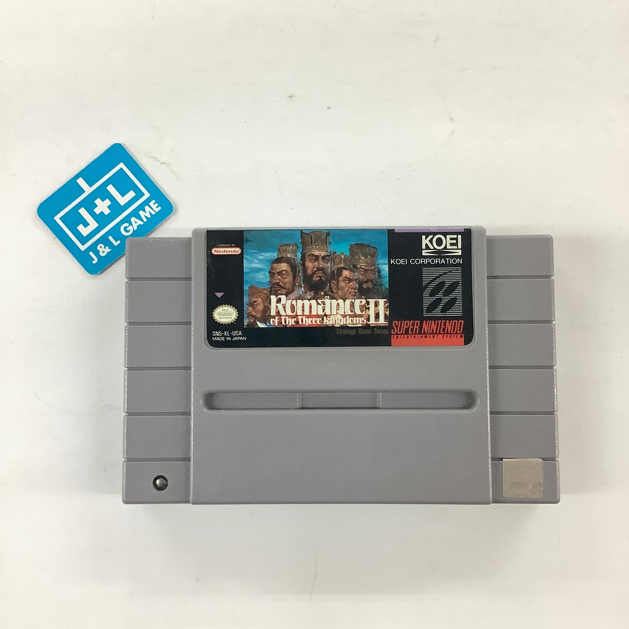 Romance of the Three Kingdoms II - (SNES) Super Nintendo [Pre-Owned] Video Games Koei   