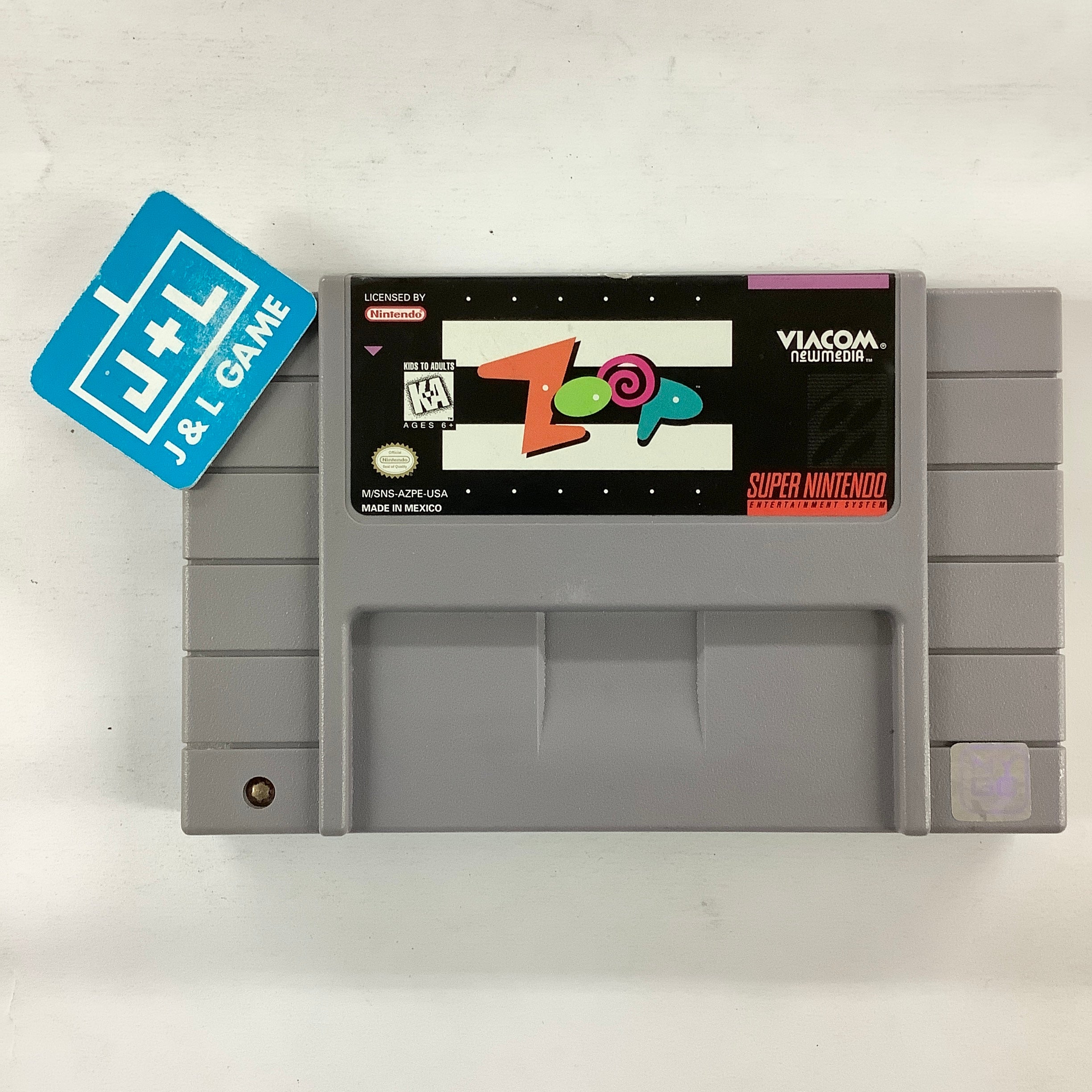 Zoop - (SNES) Super Nintendo [Pre-Owned] Video Games Viacom New Media   