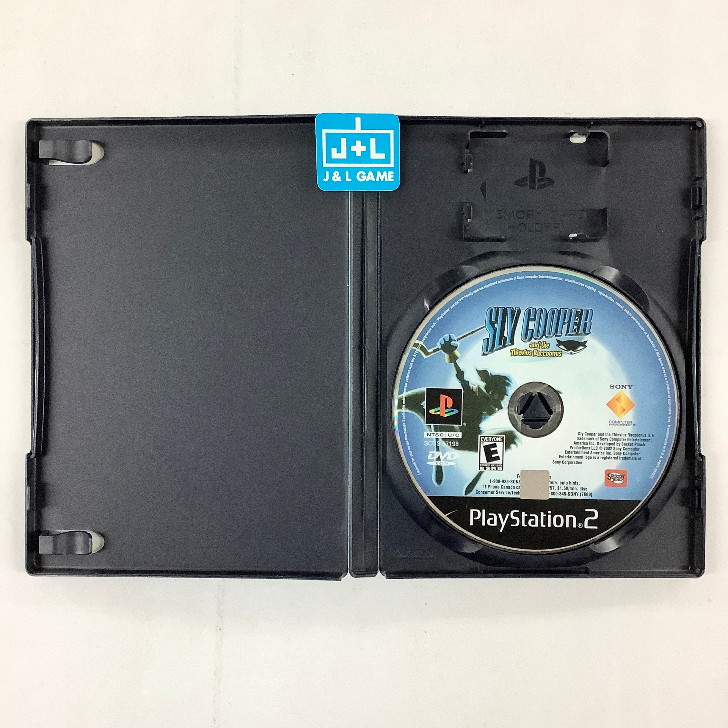 Sly Cooper and the Thievius Raccoonus - (PS2) PlayStation 2 [Pre-Owned] Video Games SCEA   