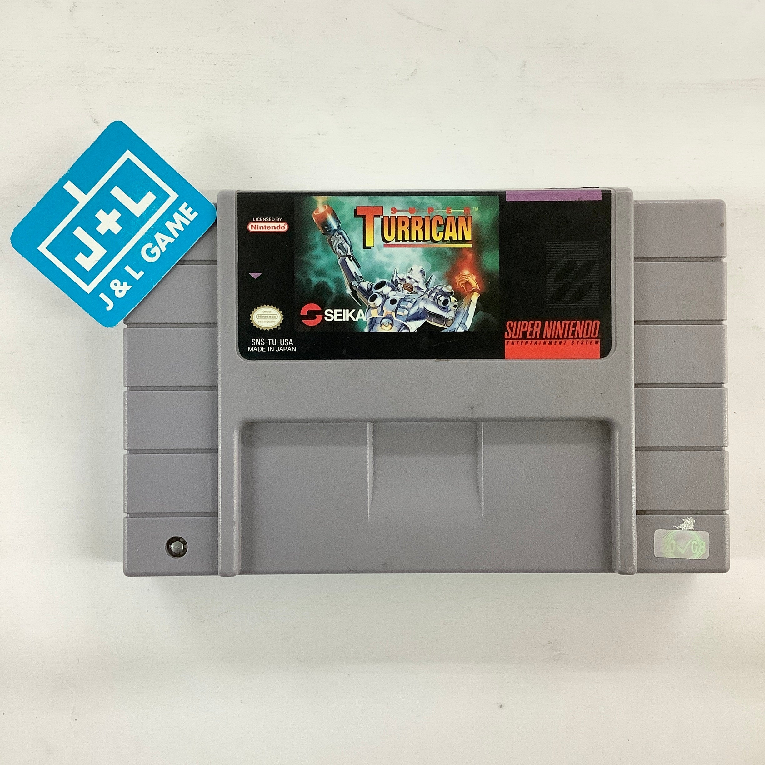 Super Turrican - (SNES) Super Nintendo [Pre-Owned] Video Games Seika Corp.   