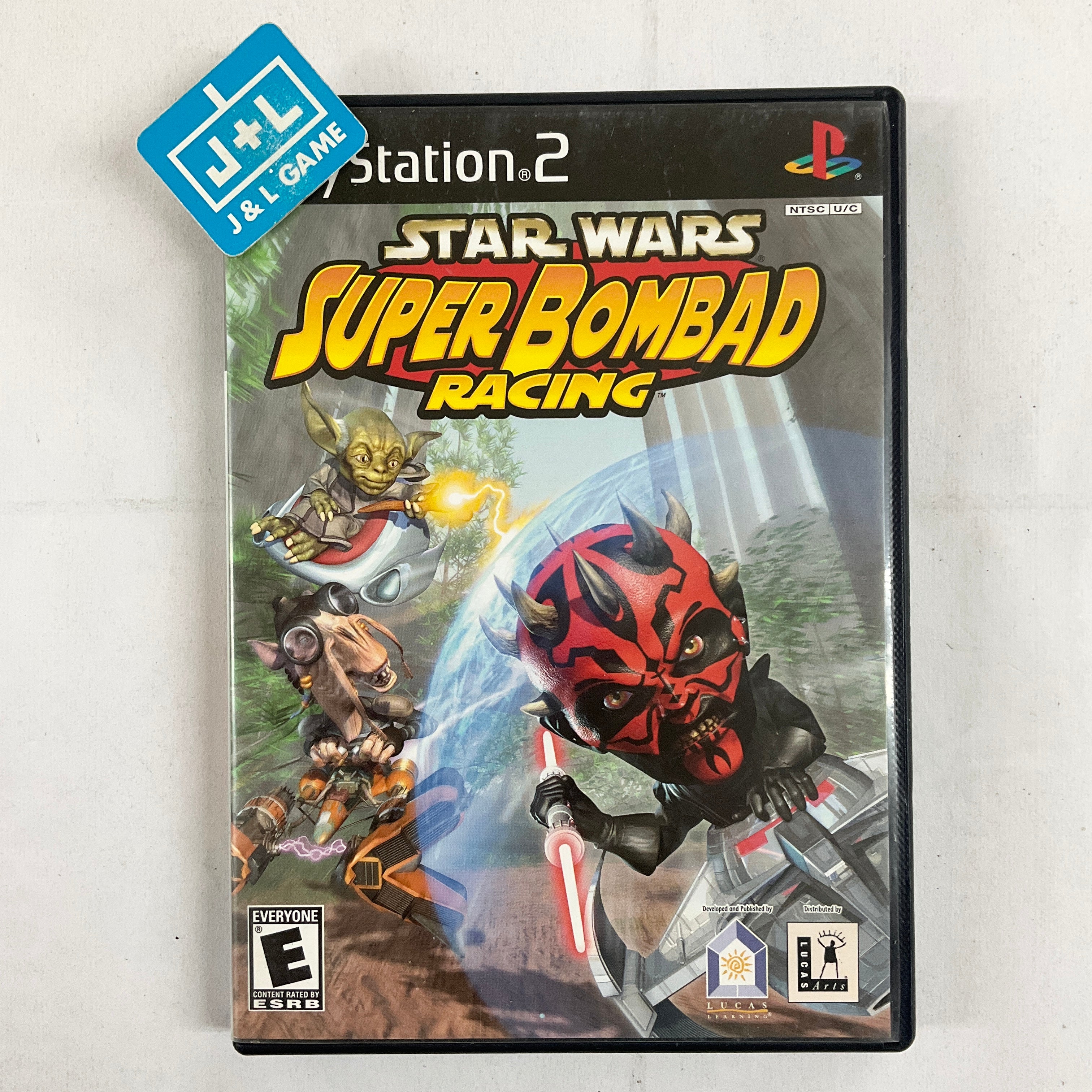 Star Wars: Super Bombad Racing - (PS2) PlayStation 2 [Pre-Owned] Video Games Lucas Learning   
